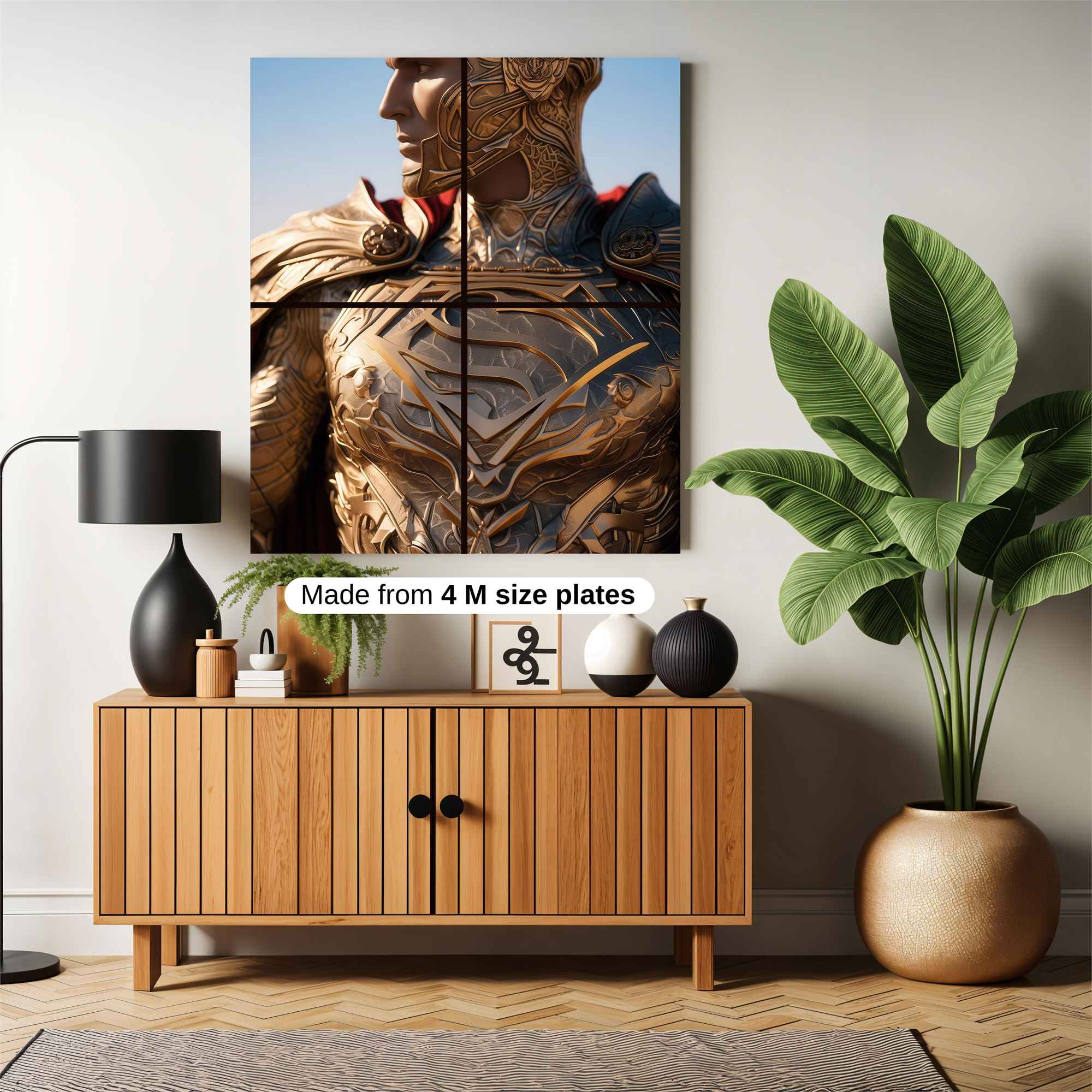 Superman Regal Safe Wall Magnetic / M