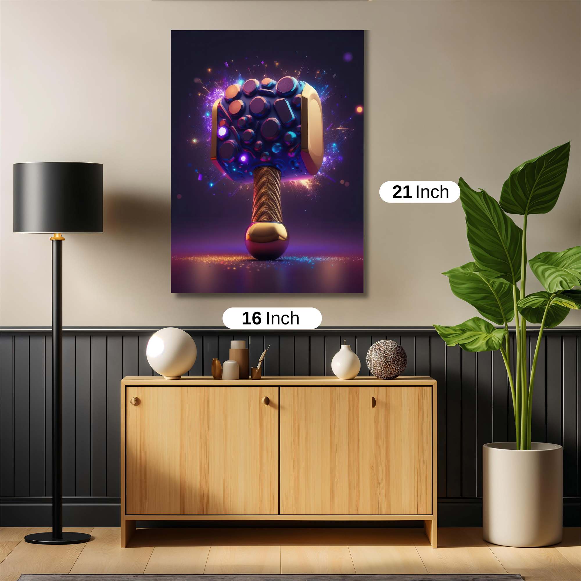 Mjolnir Enigma Safe Wall Magnetic / M
