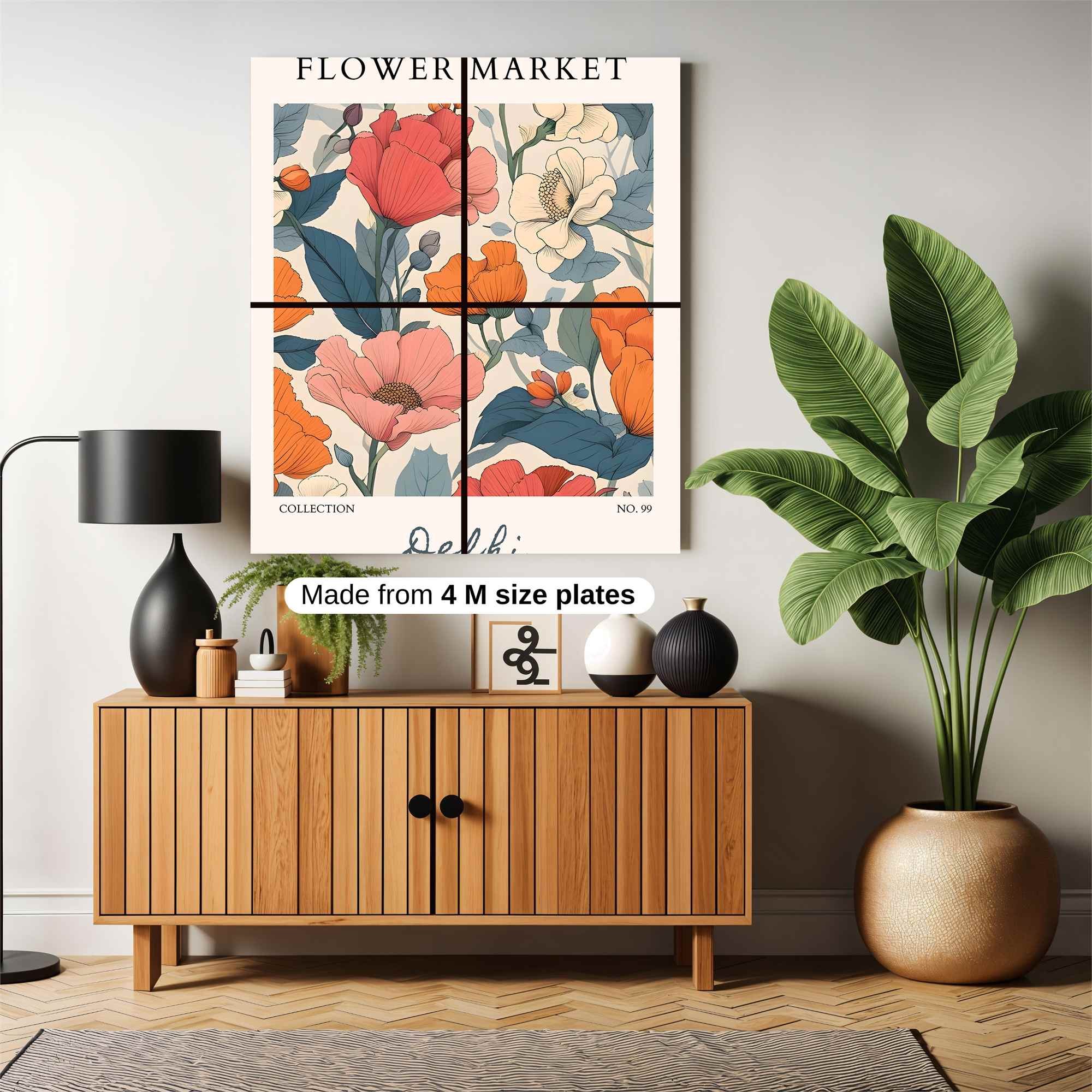 Delhi Delight Safe Wall Magnetic / M