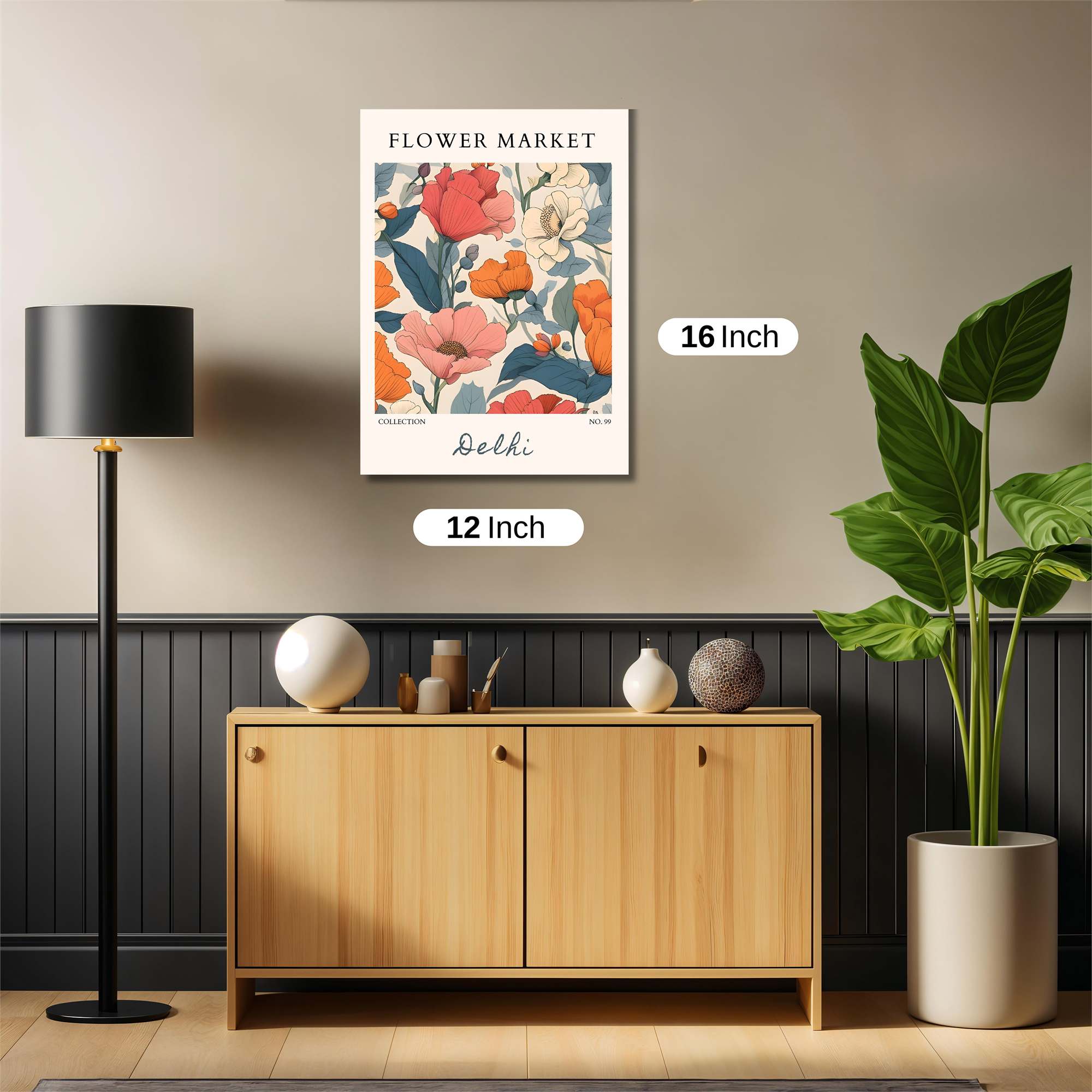 Delhi Delight Safe Wall Magnetic / M