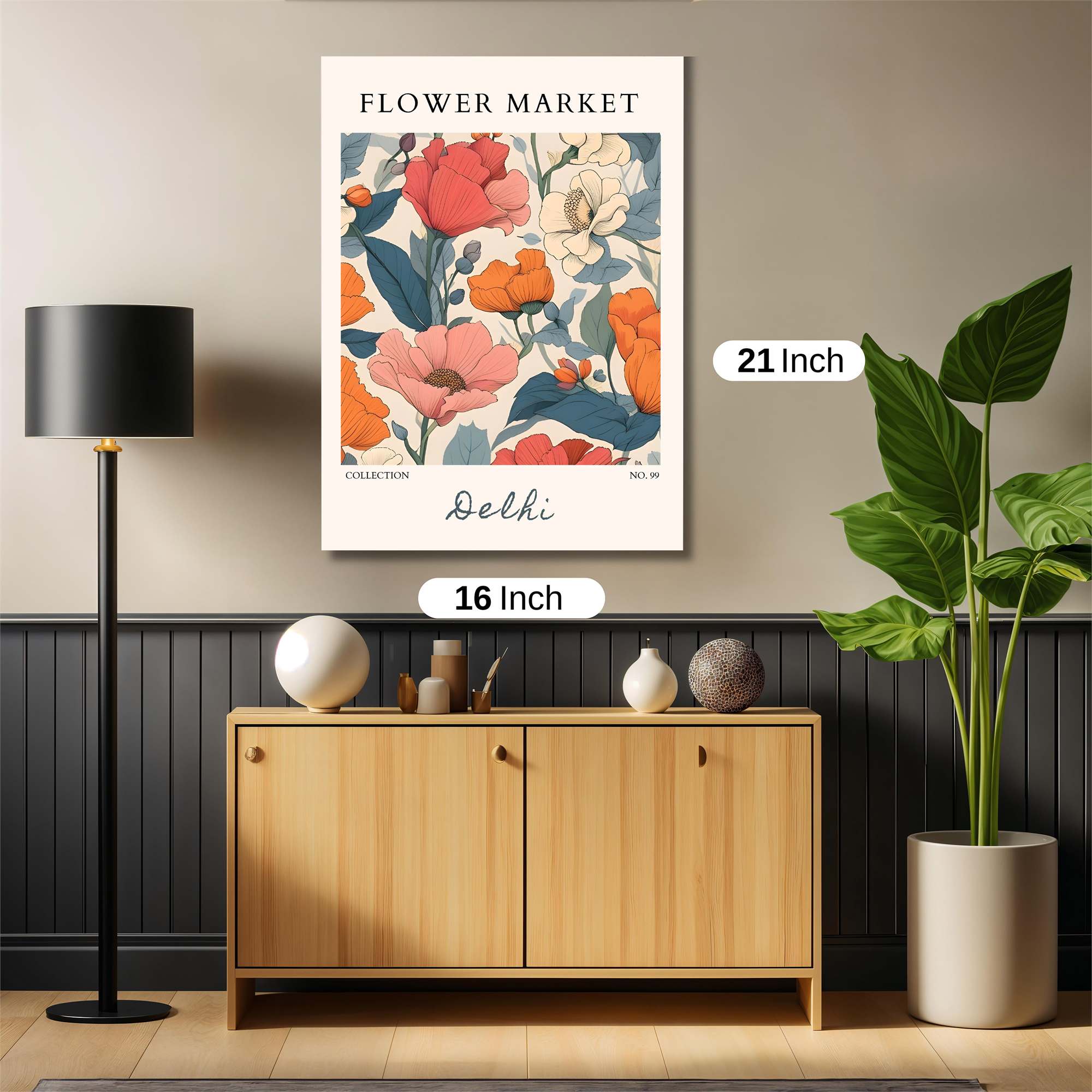 Delhi Delight Safe Wall Magnetic / M