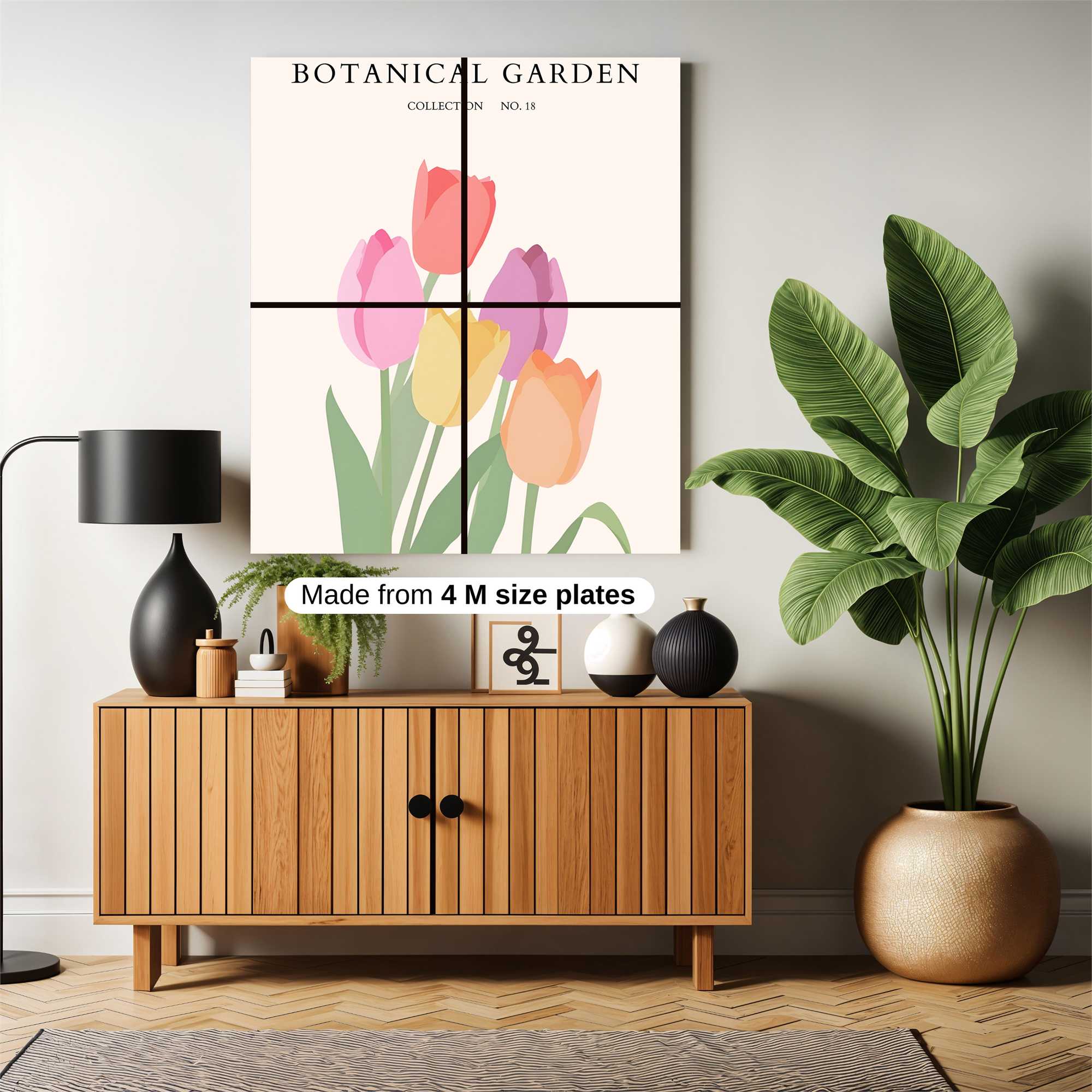 Tulip Tranquil Safe Wall Magnetic / M