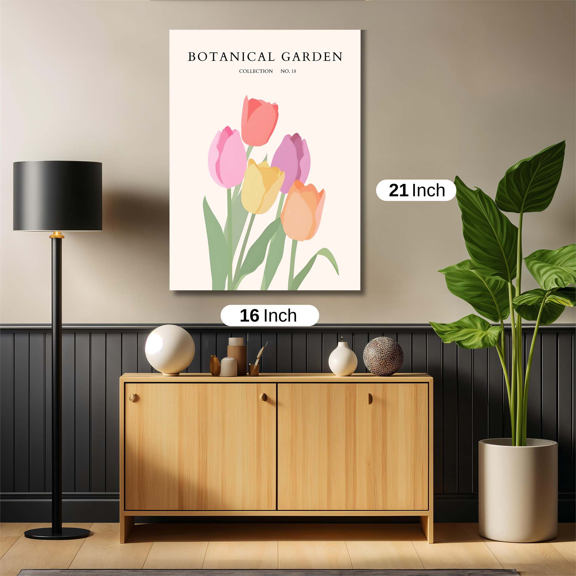 Tulip Tranquil Safe Wall Magnetic / M