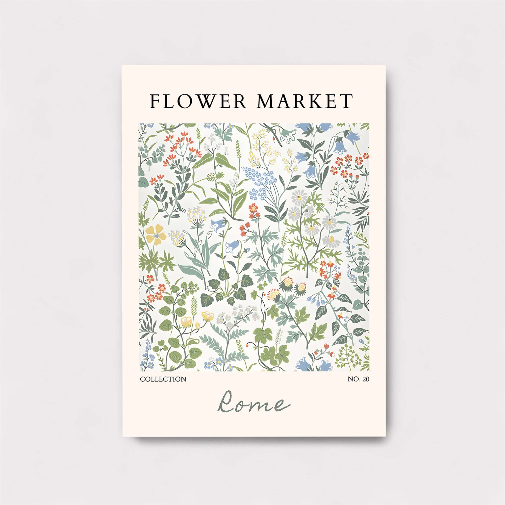 Floral Rhapsody Safe Wall Magnetic / M