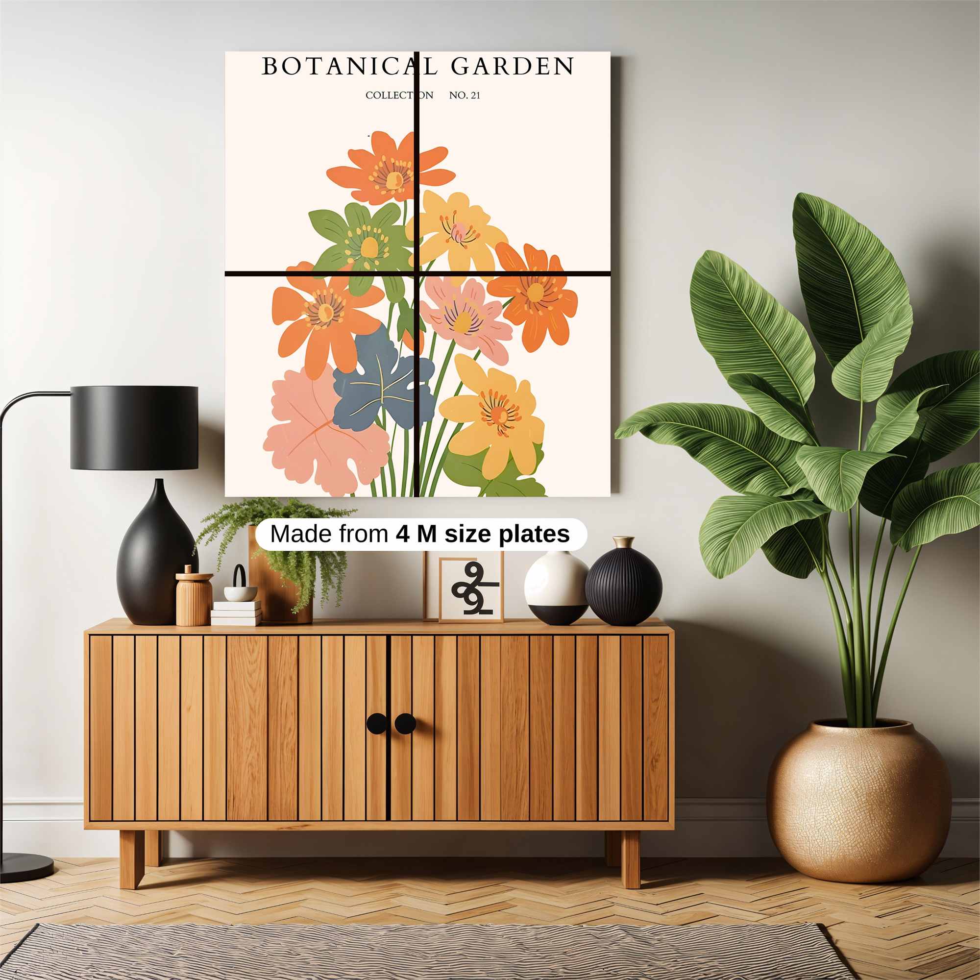 Garden Bliss Safe Wall Magnetic / M