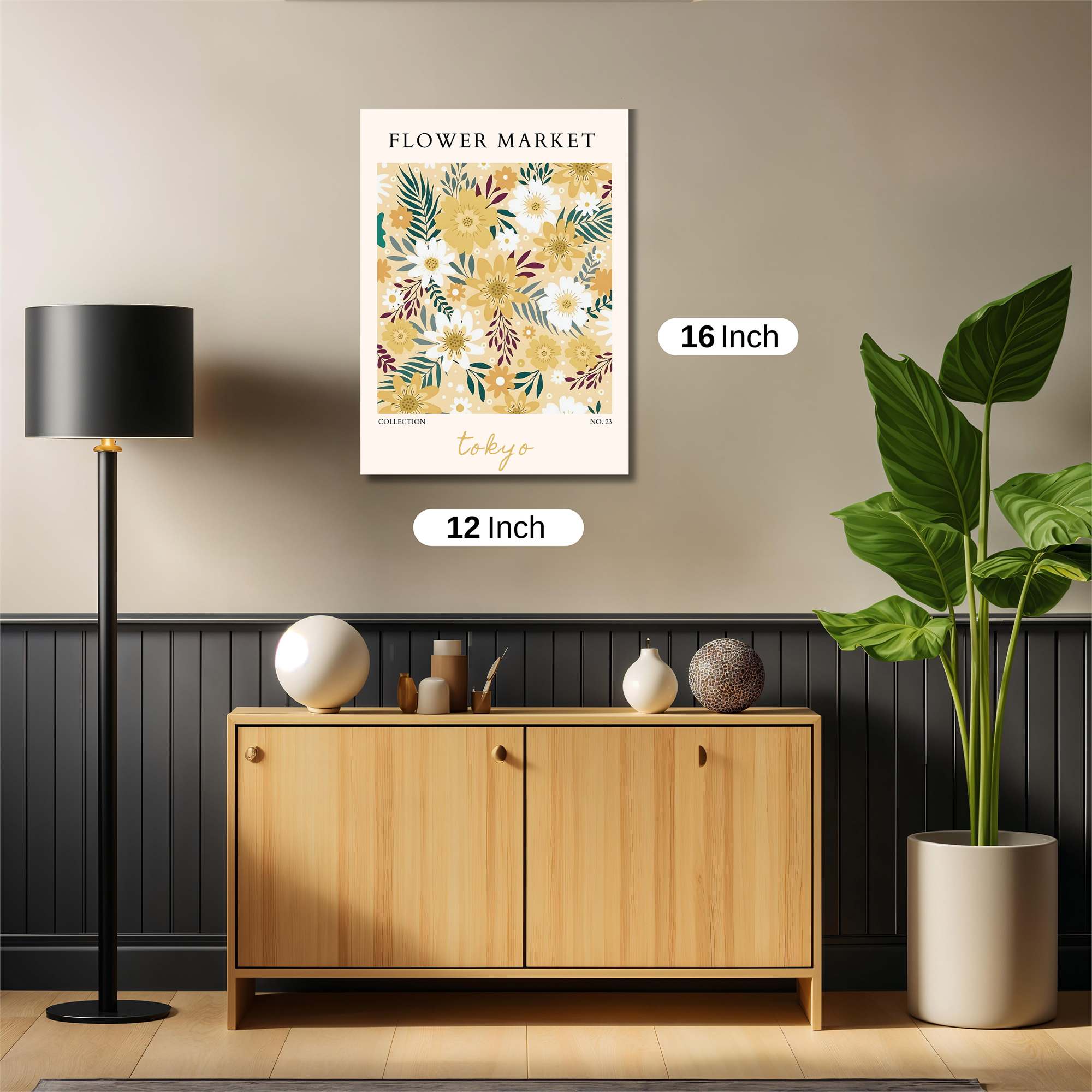 Tokyo Bloom Safe Wall Magnetic / M