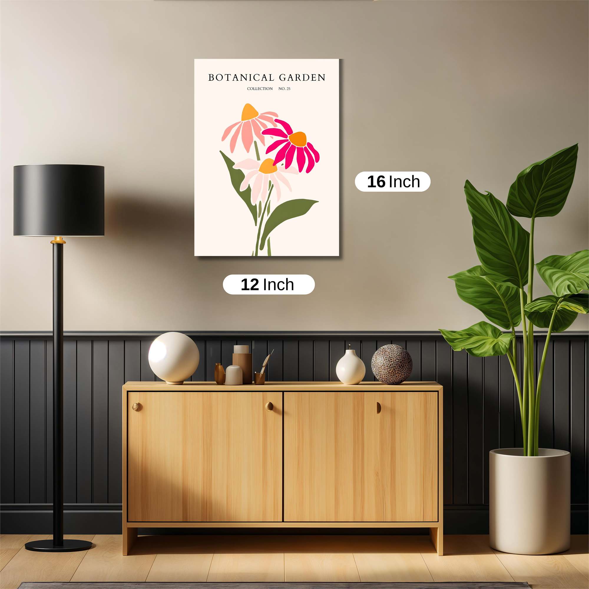 Garden Whimsy Safe Wall Magnetic / M