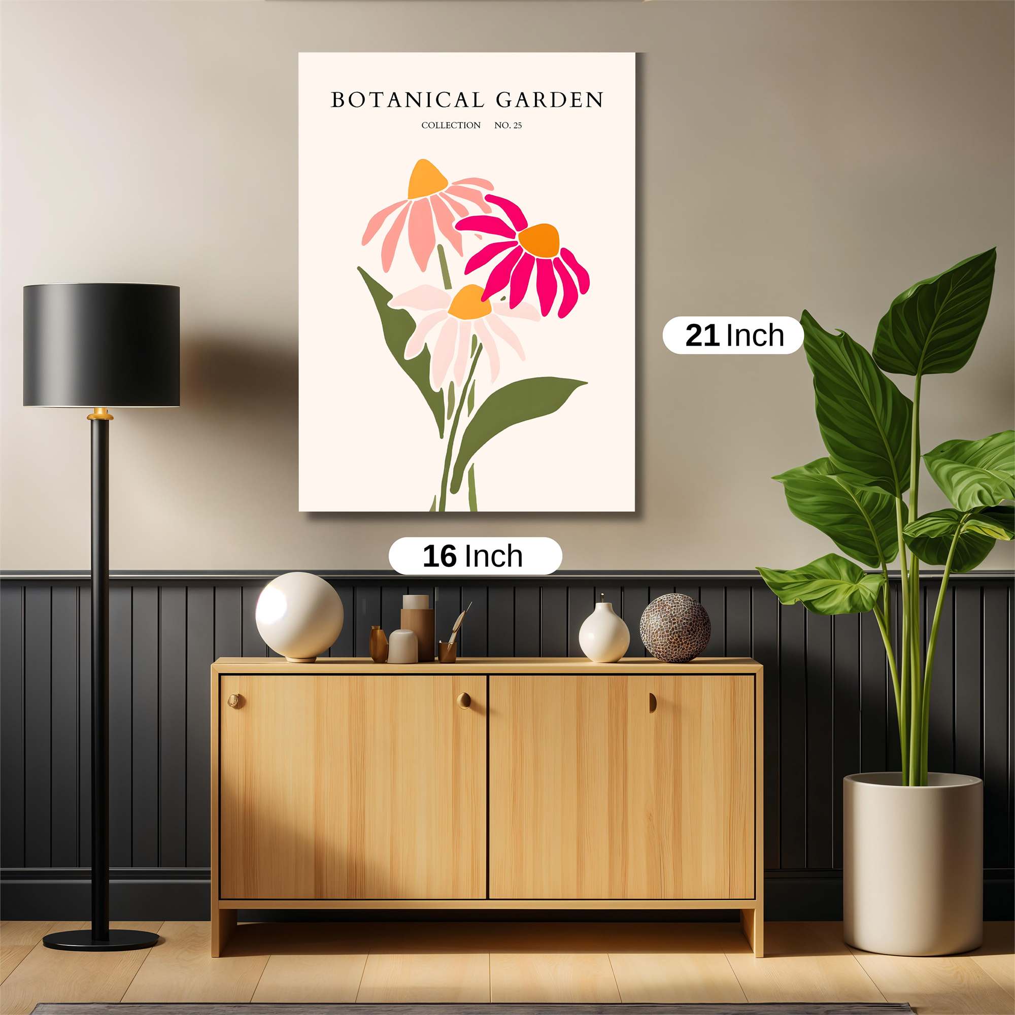 Garden Whimsy Safe Wall Magnetic / M