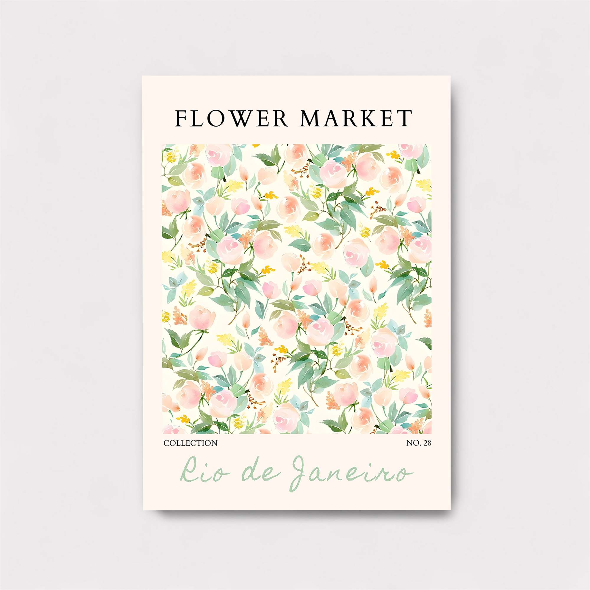 Floral Fiesta Safe Wall Magnetic / M