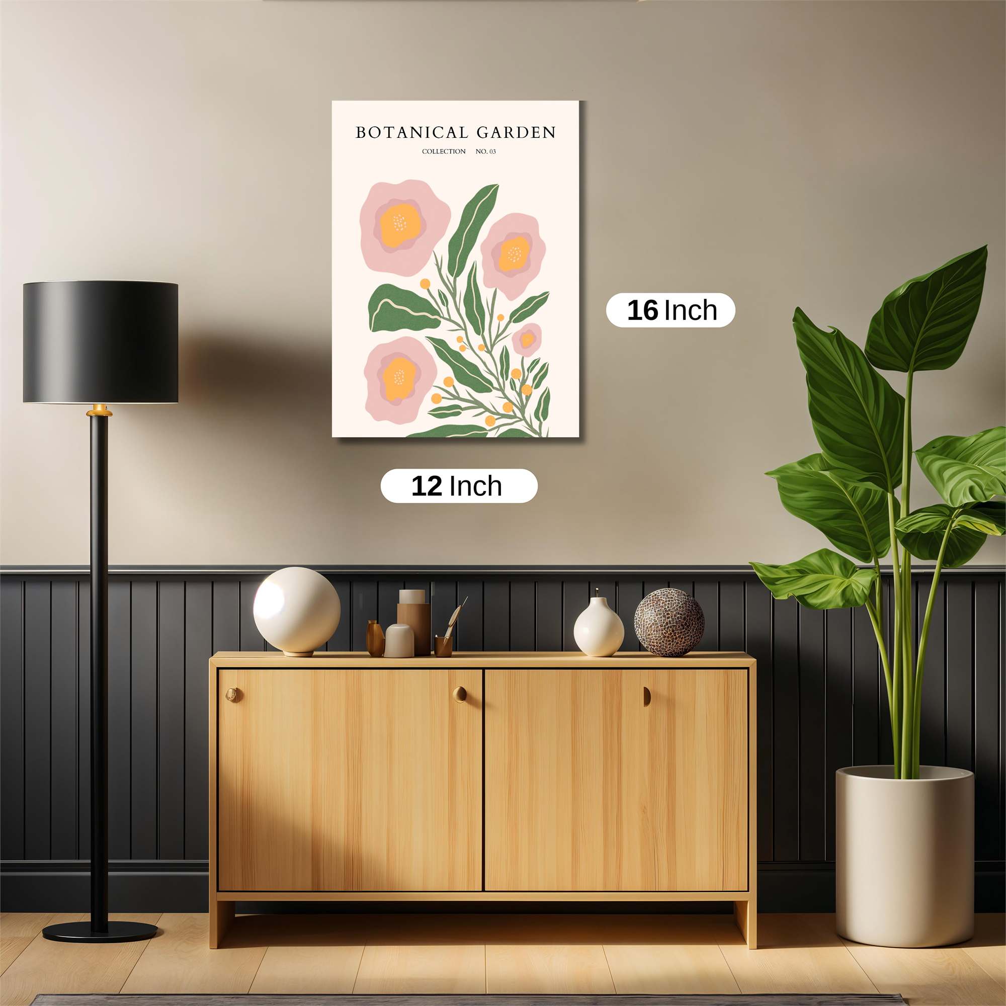 Garden Whimsy Safe Wall Magnetic / M