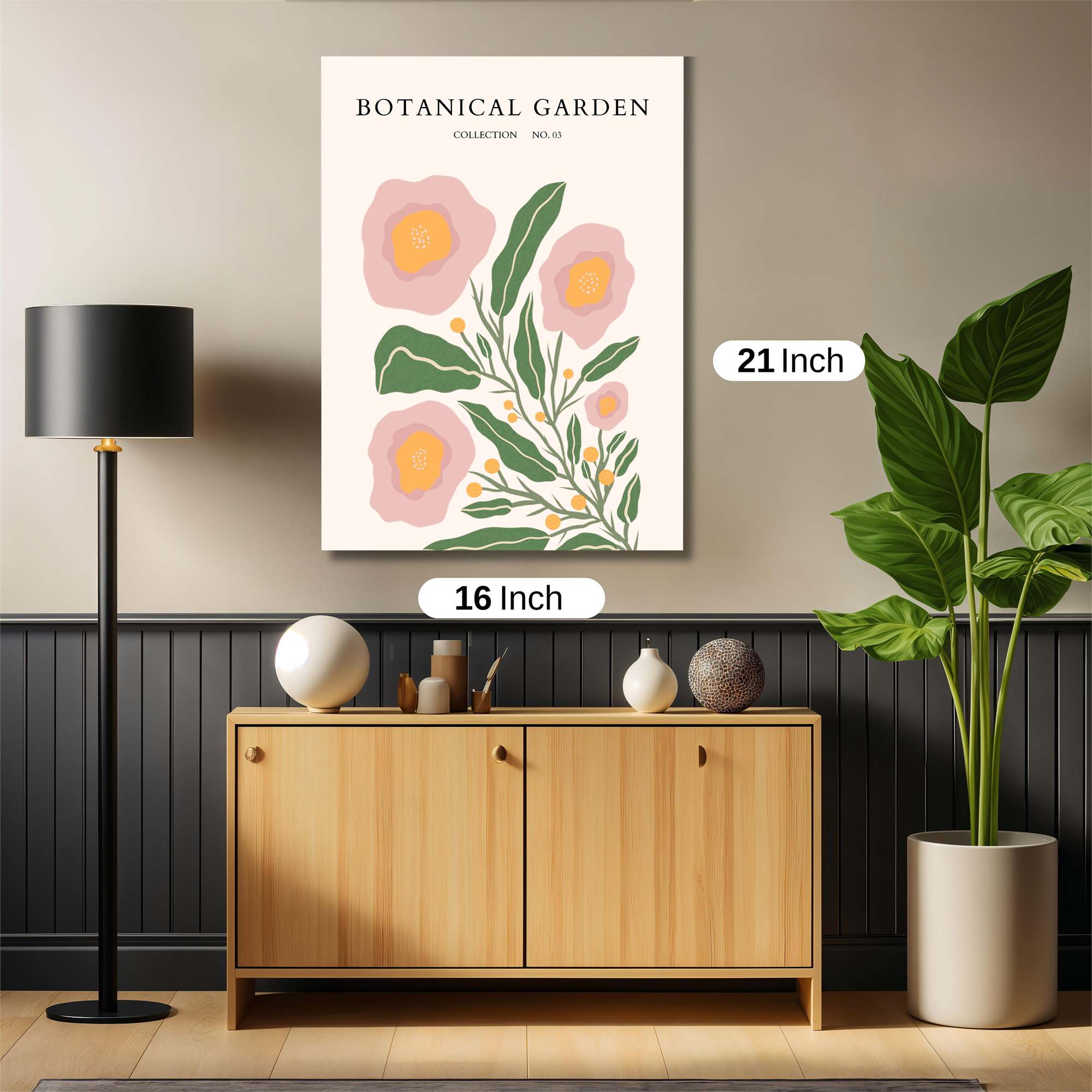 Garden Whimsy Safe Wall Magnetic / M