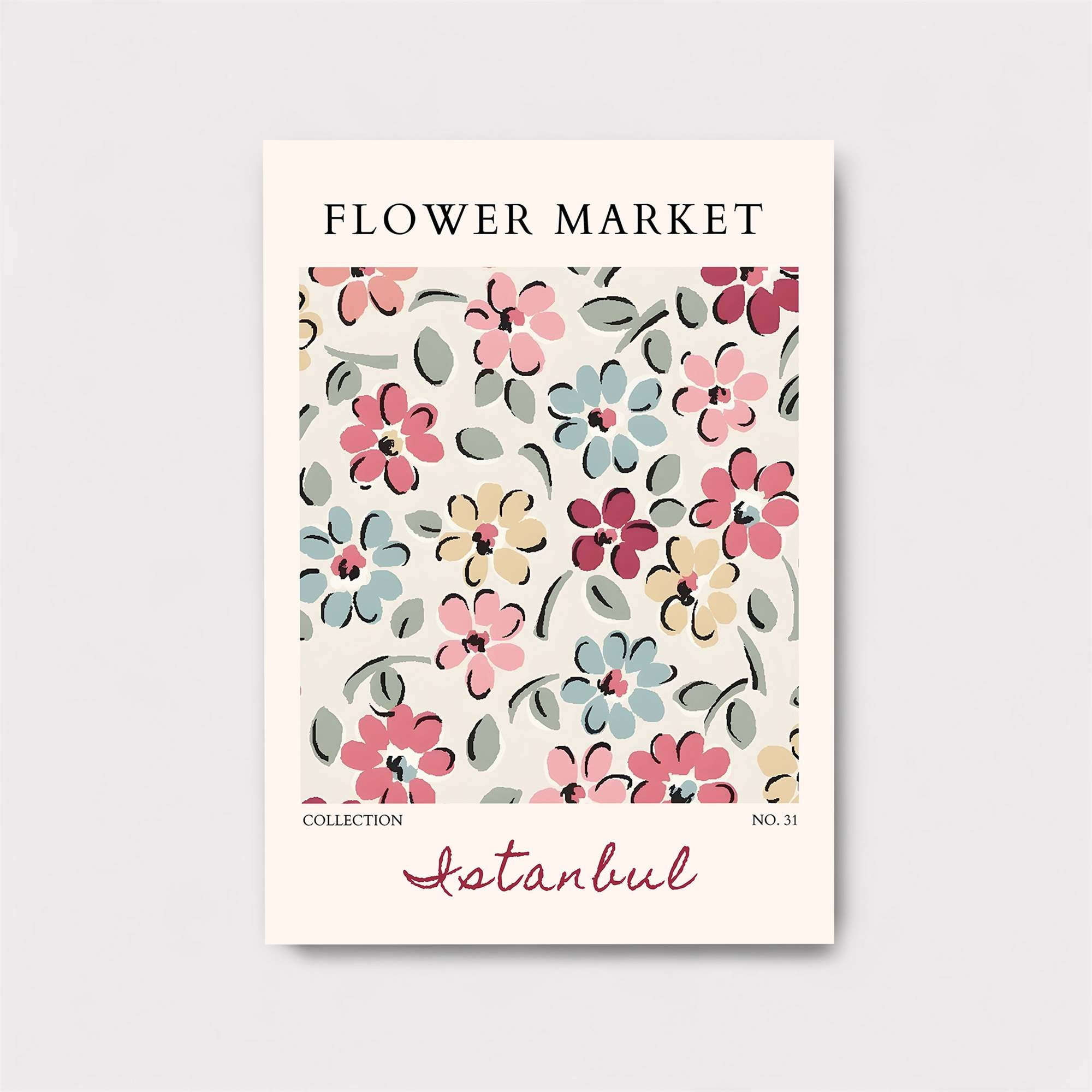 Floral Delight Safe Wall Magnetic / M