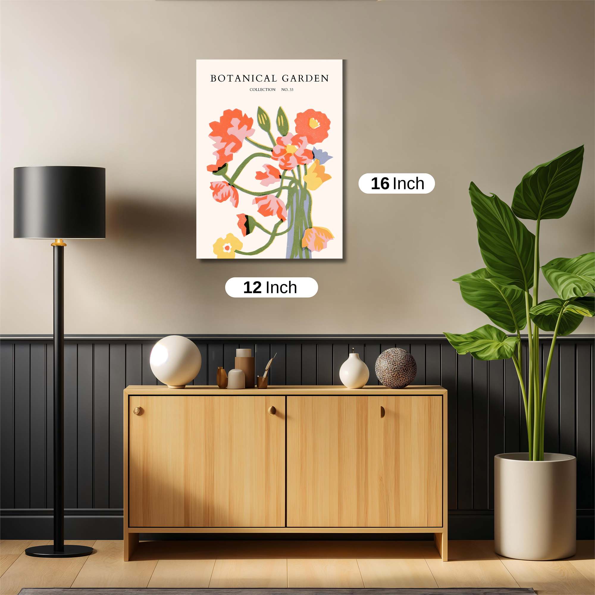 Botanical Bliss Safe Wall Magnetic / M