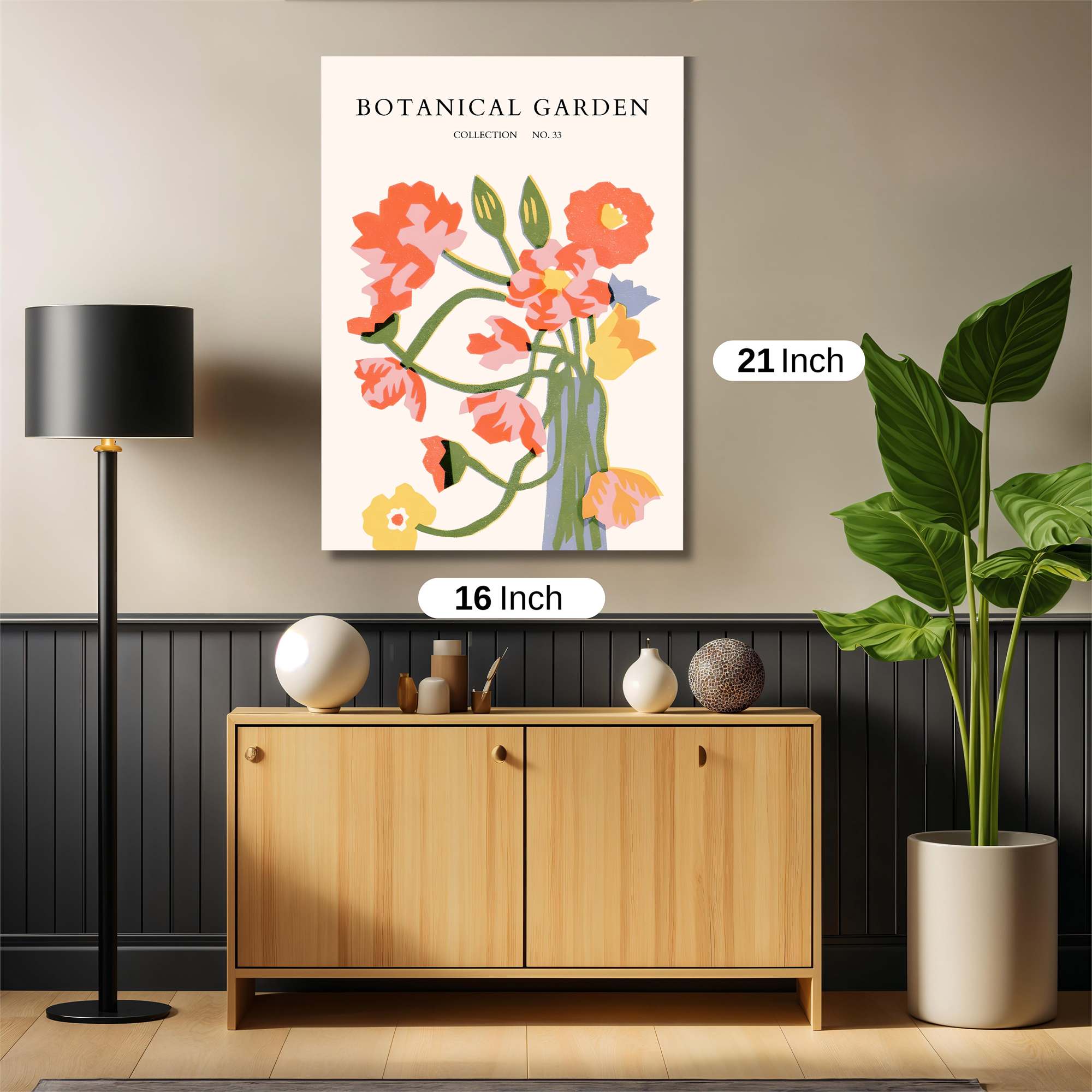 Botanical Bliss Safe Wall Magnetic / M