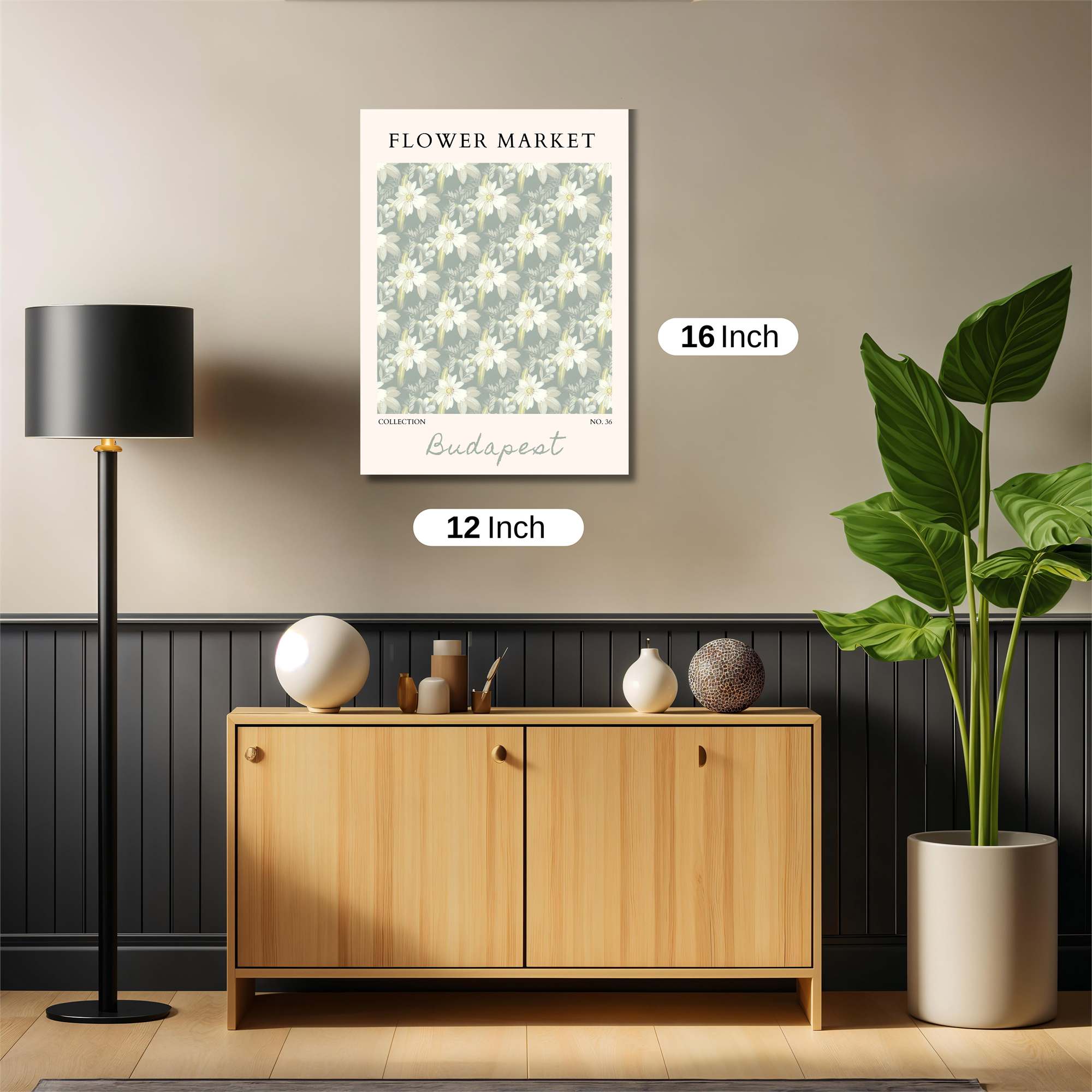 Budapest Bloom Safe Wall Magnetic / M