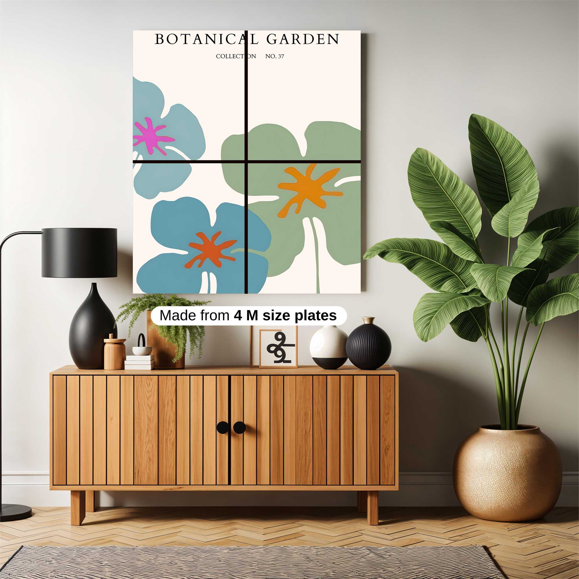 Botanical Bliss Safe Wall Magnetic / M
