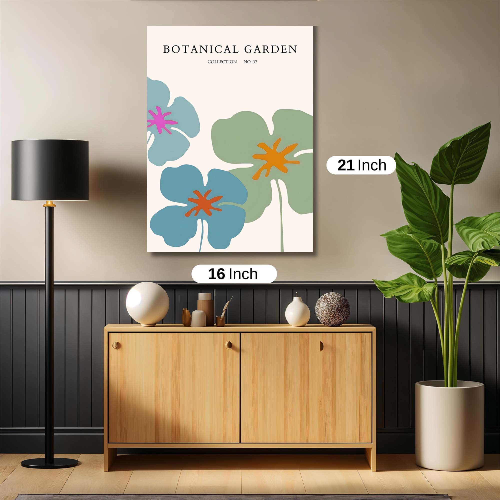 Botanical Bliss Safe Wall Magnetic / M