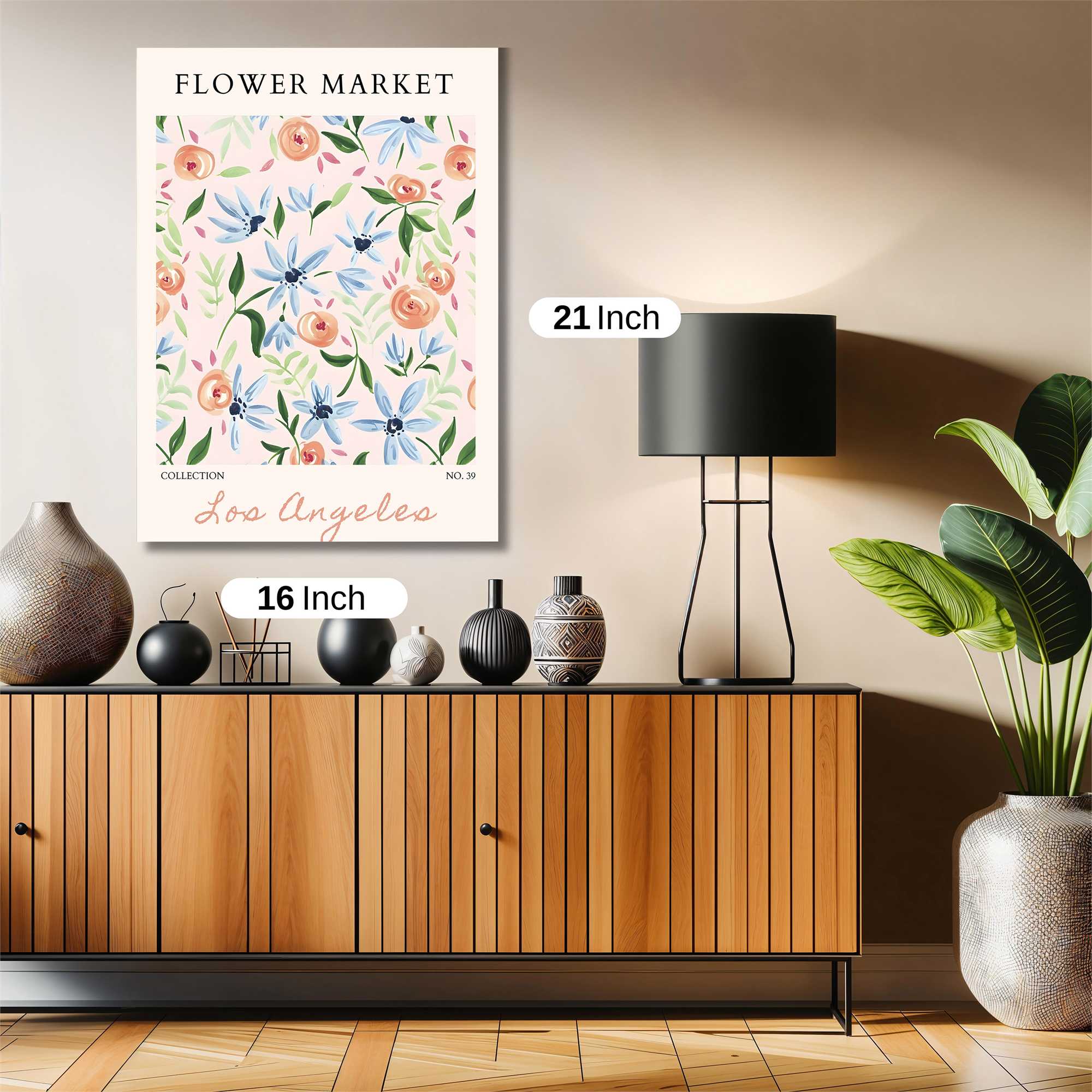 Floral Bliss Safe Wall Magnetic / M