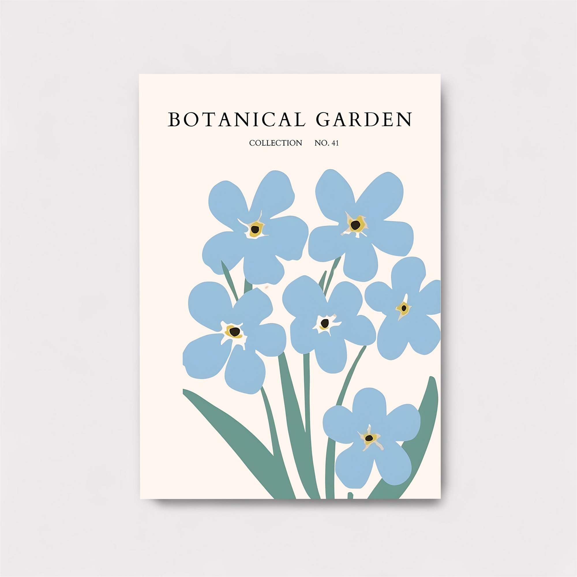 Forget-Me-Not Bliss Safe Wall Magnetic / M