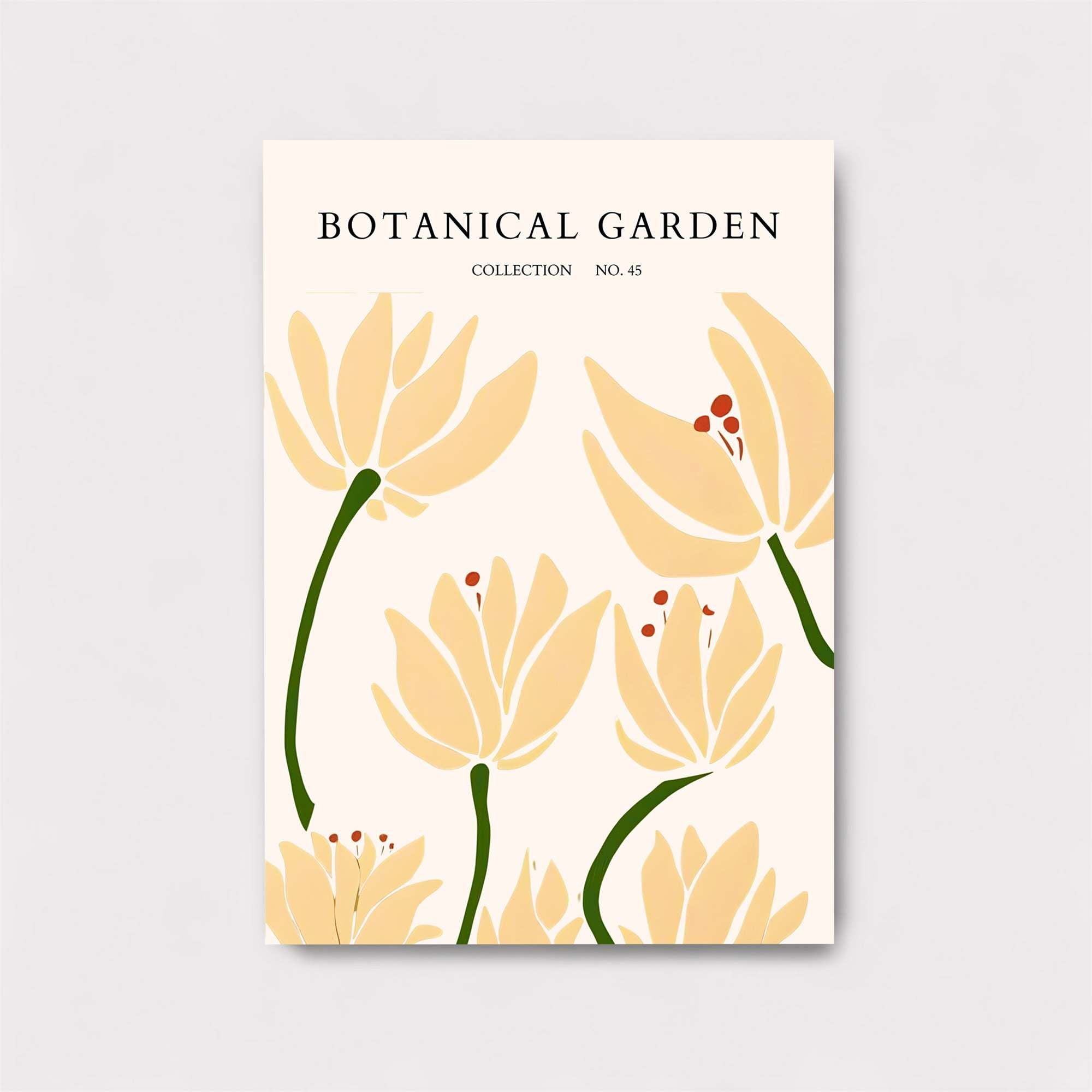 Floral Serenity Safe Wall Magnetic / M