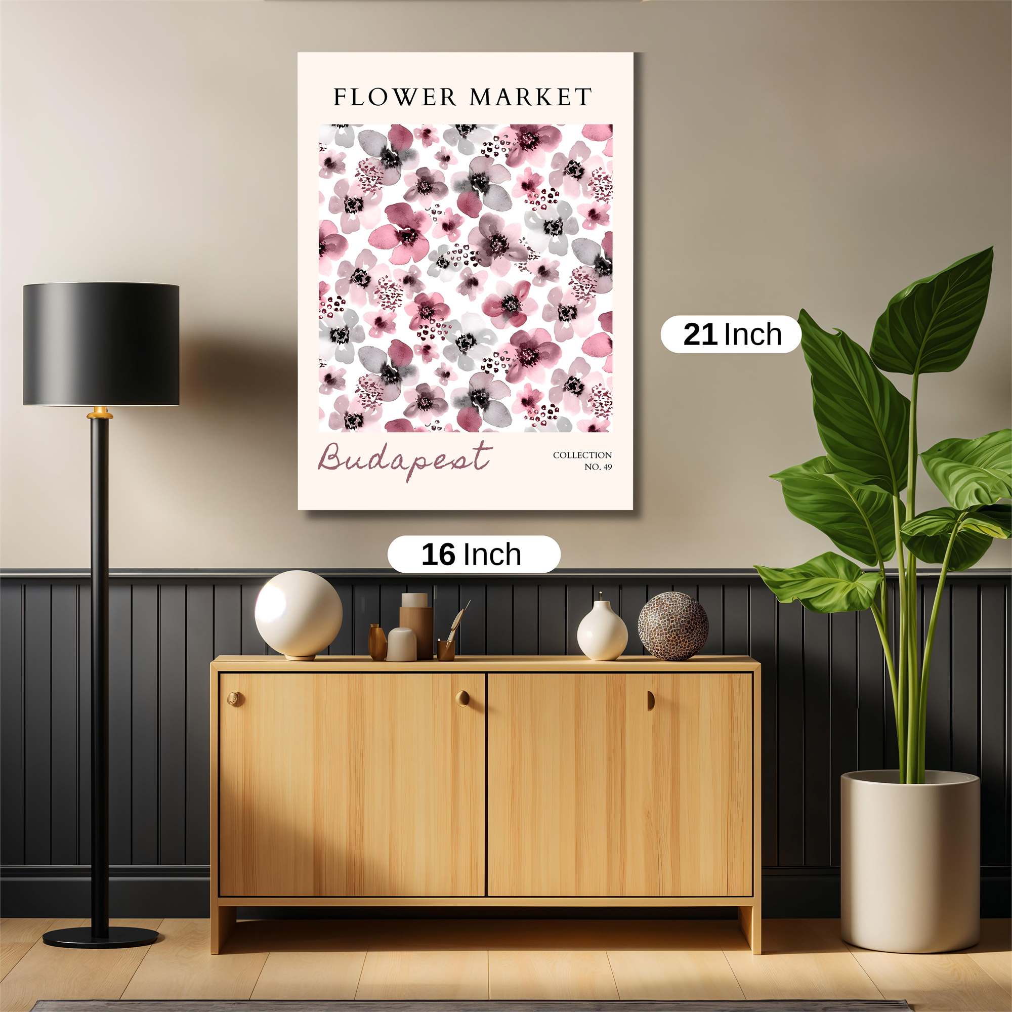 Budapest Bloom Safe Wall Magnetic / M