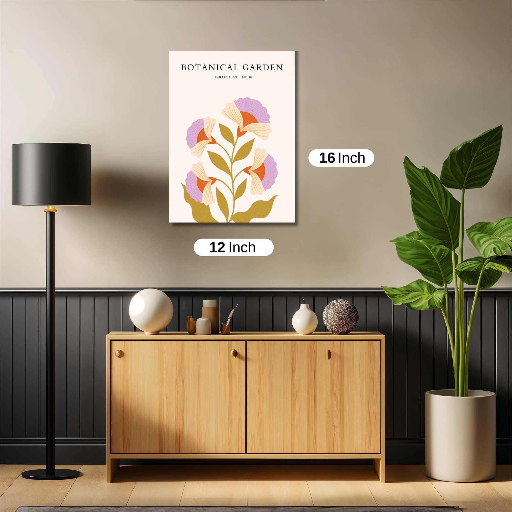 Botanical Bliss Safe Wall Magnetic / M