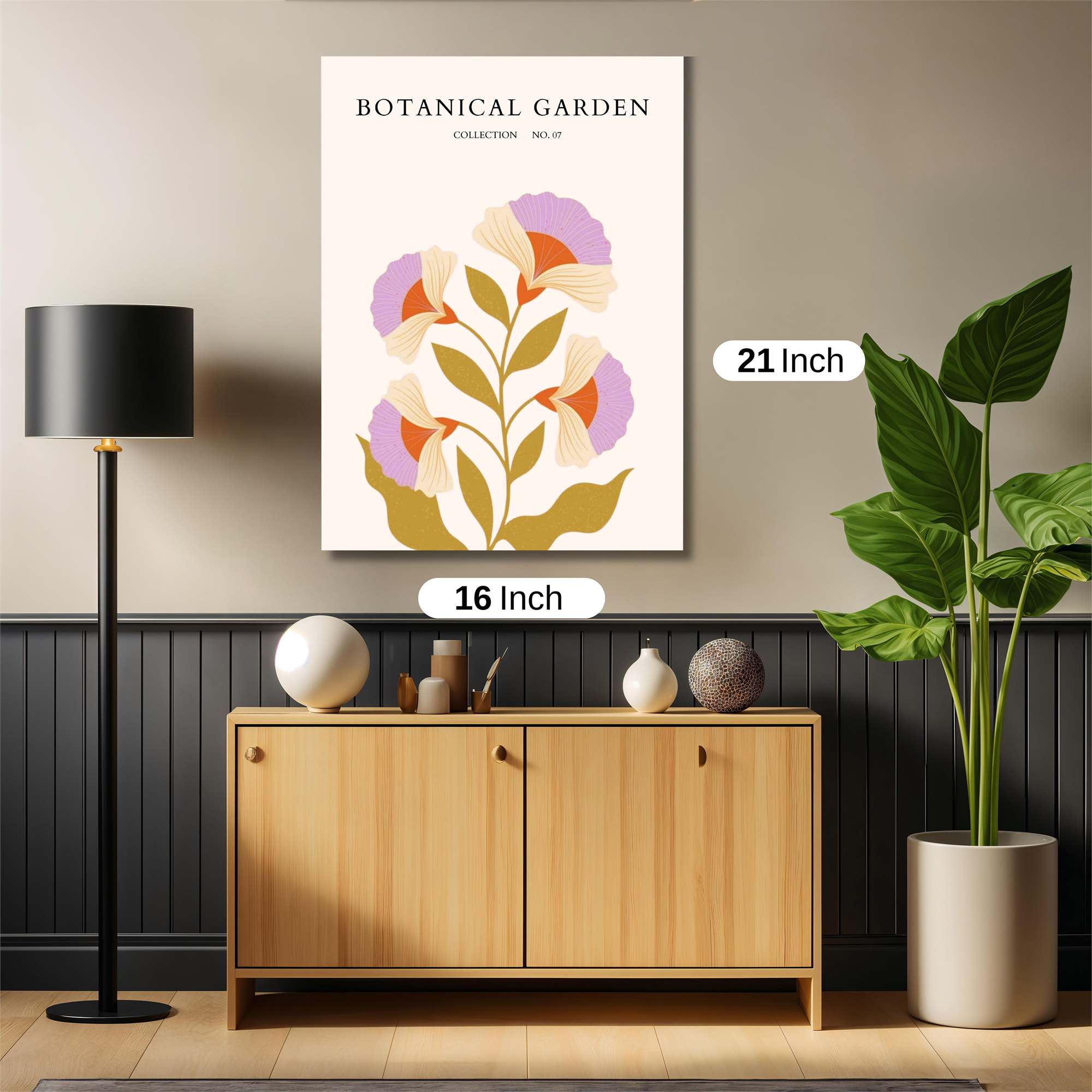 Botanical Bliss Safe Wall Magnetic / M