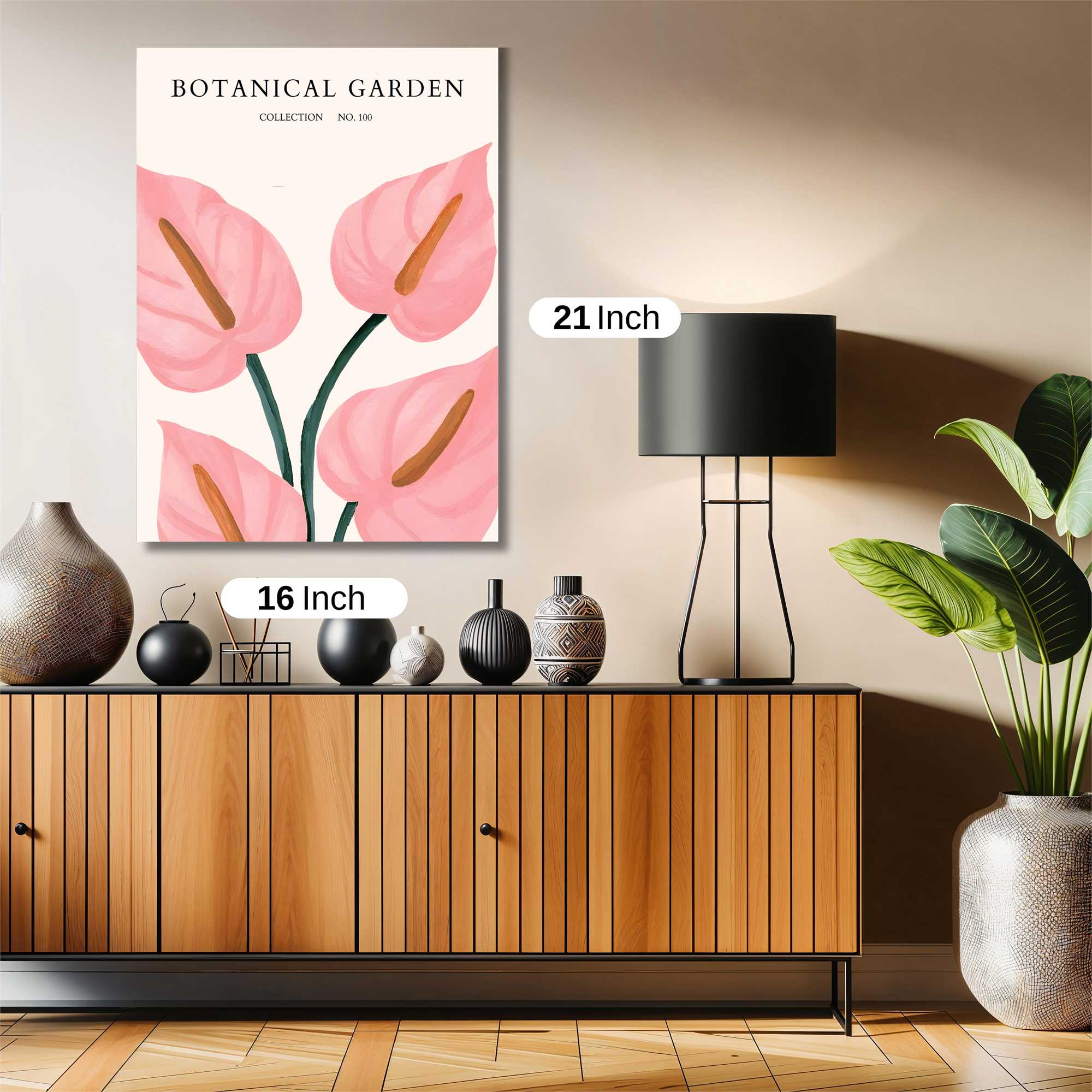 Anthurium Serenity Safe Wall Magnetic / M