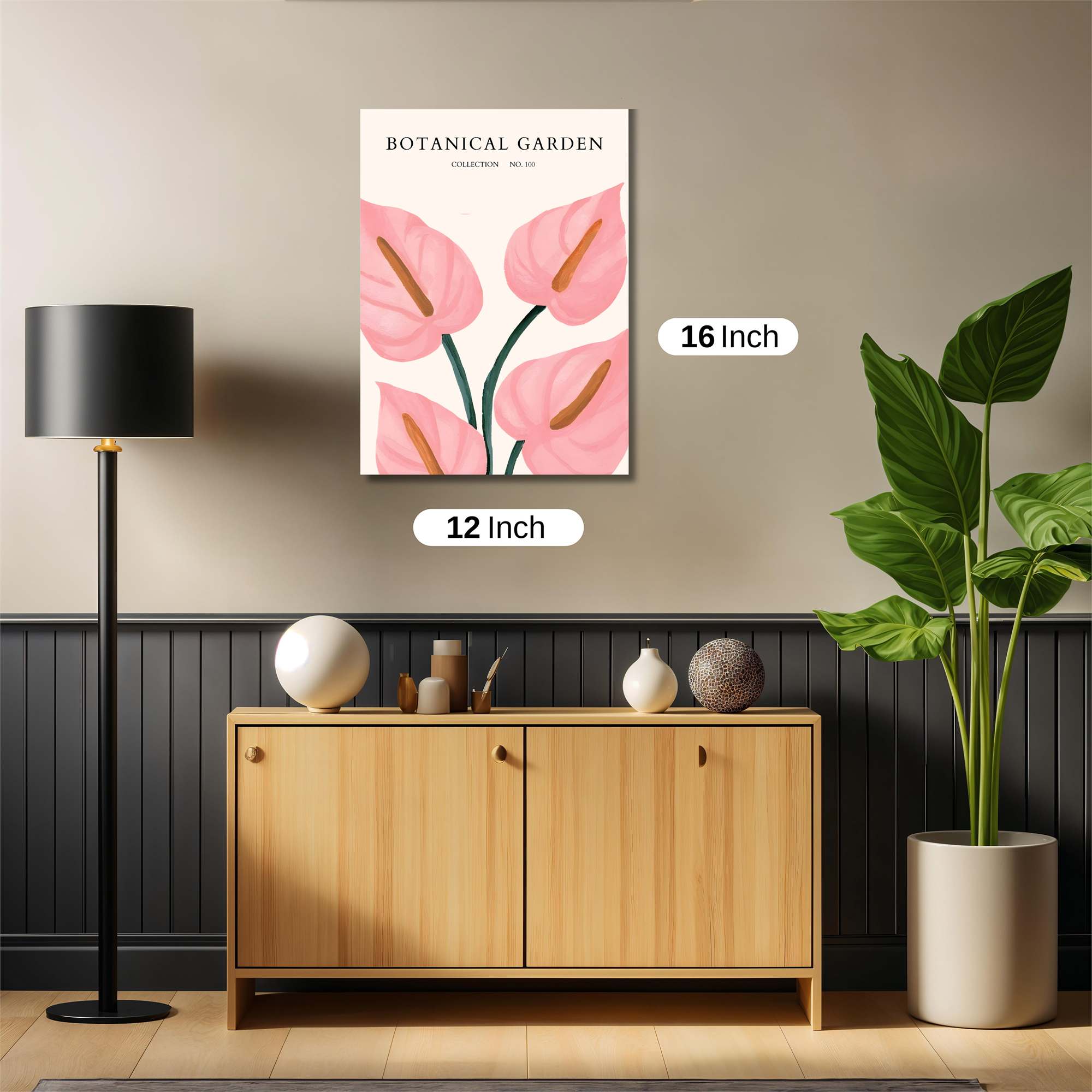 Anthurium Serenity Safe Wall Magnetic / M
