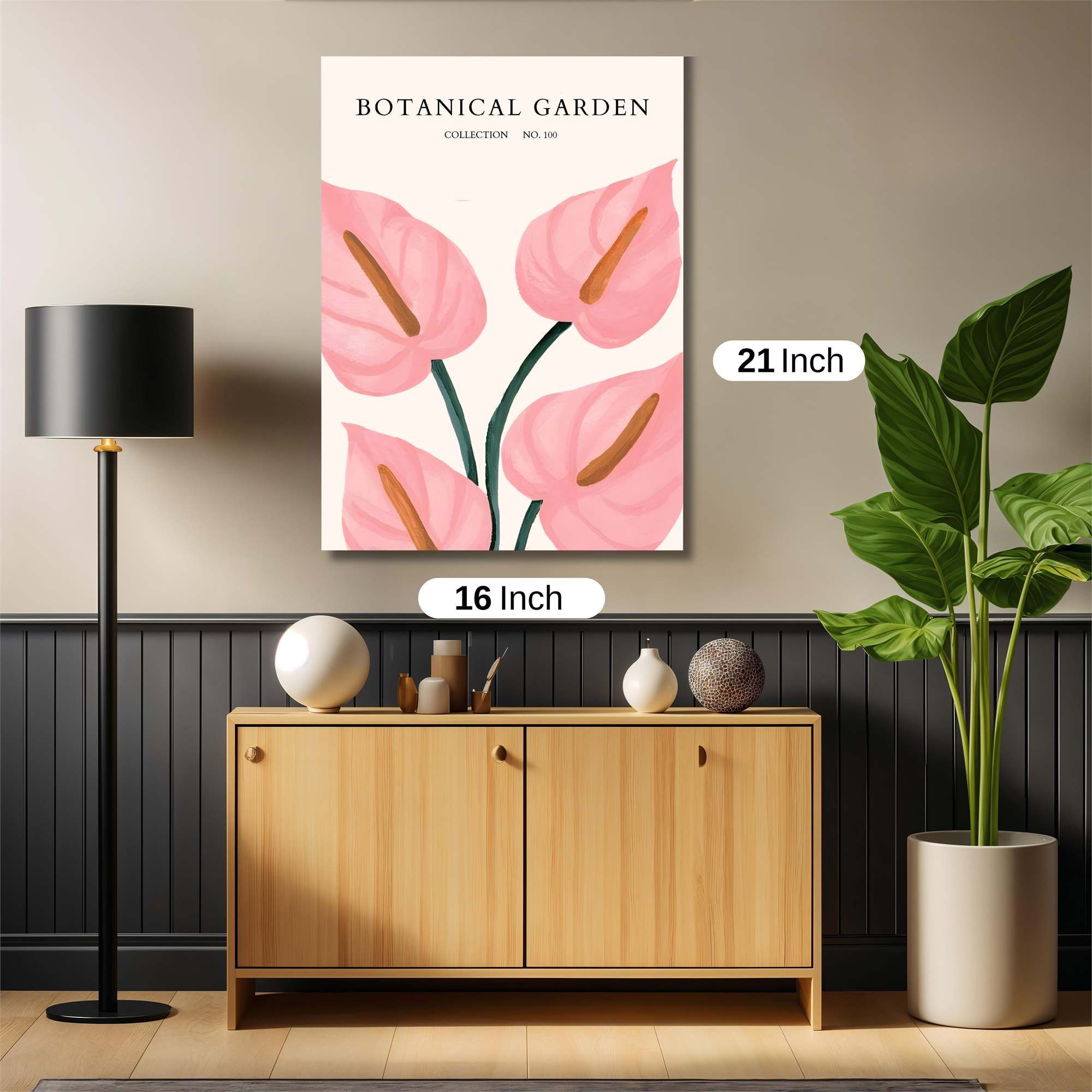 Anthurium Serenity Safe Wall Magnetic / M