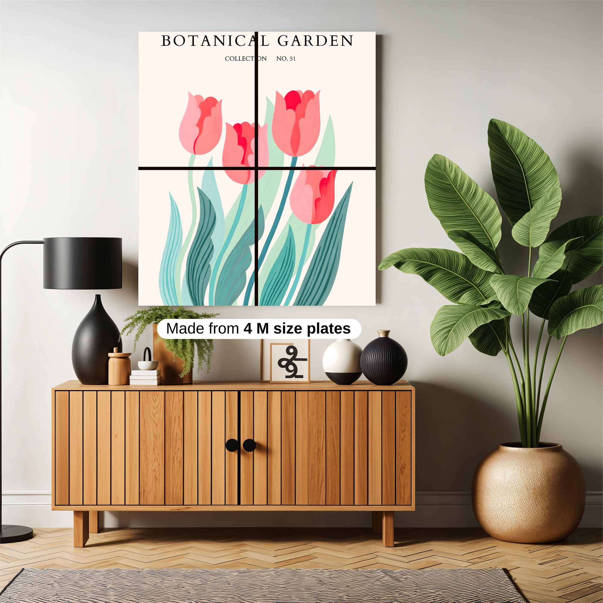 Tulip Tranquil Safe Wall Magnetic / M