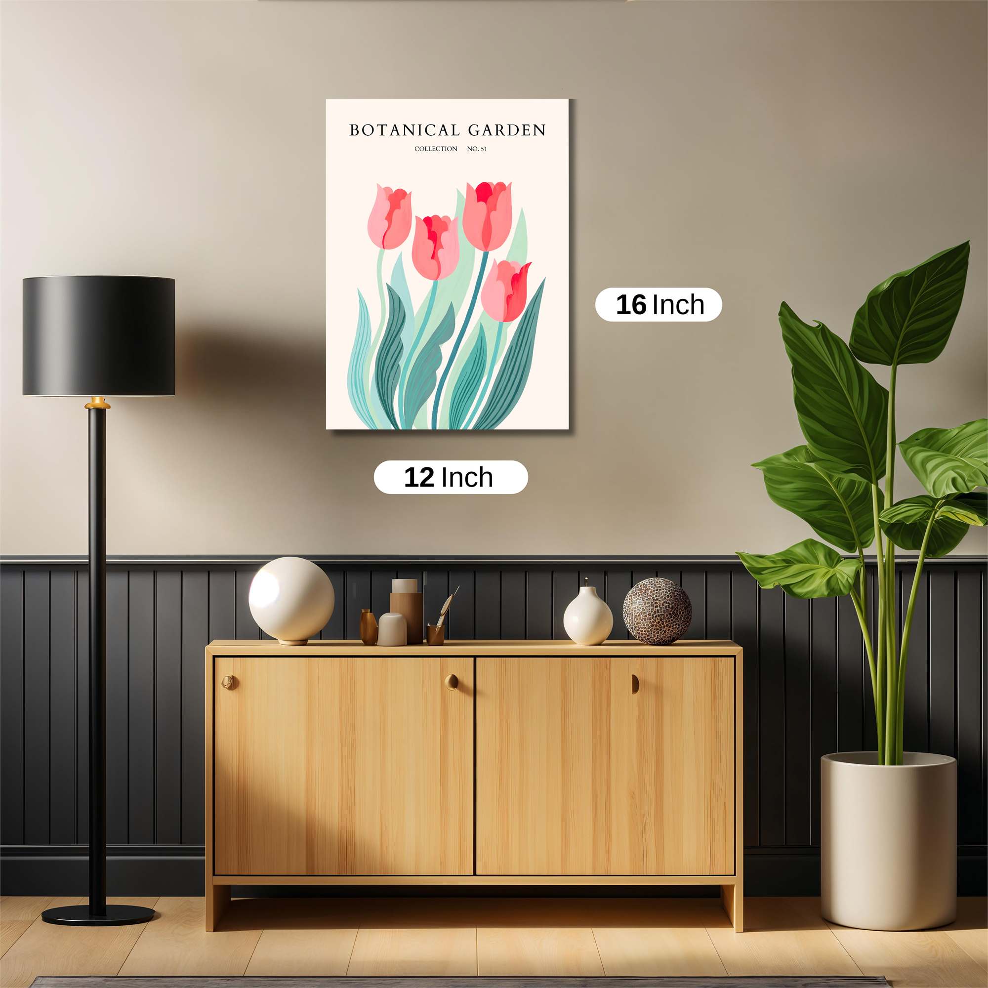 Tulip Tranquil Safe Wall Magnetic / M
