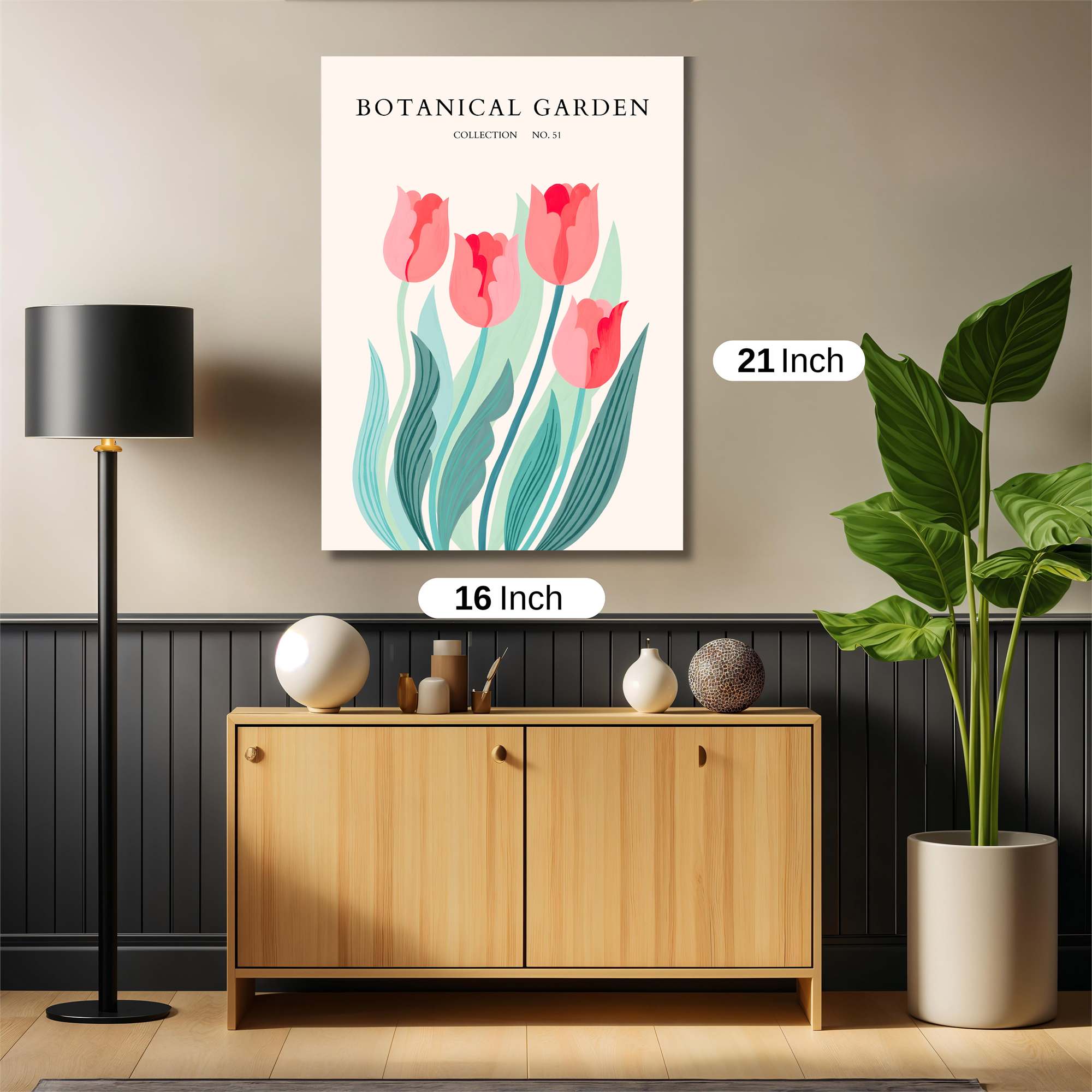 Tulip Tranquil Safe Wall Magnetic / M