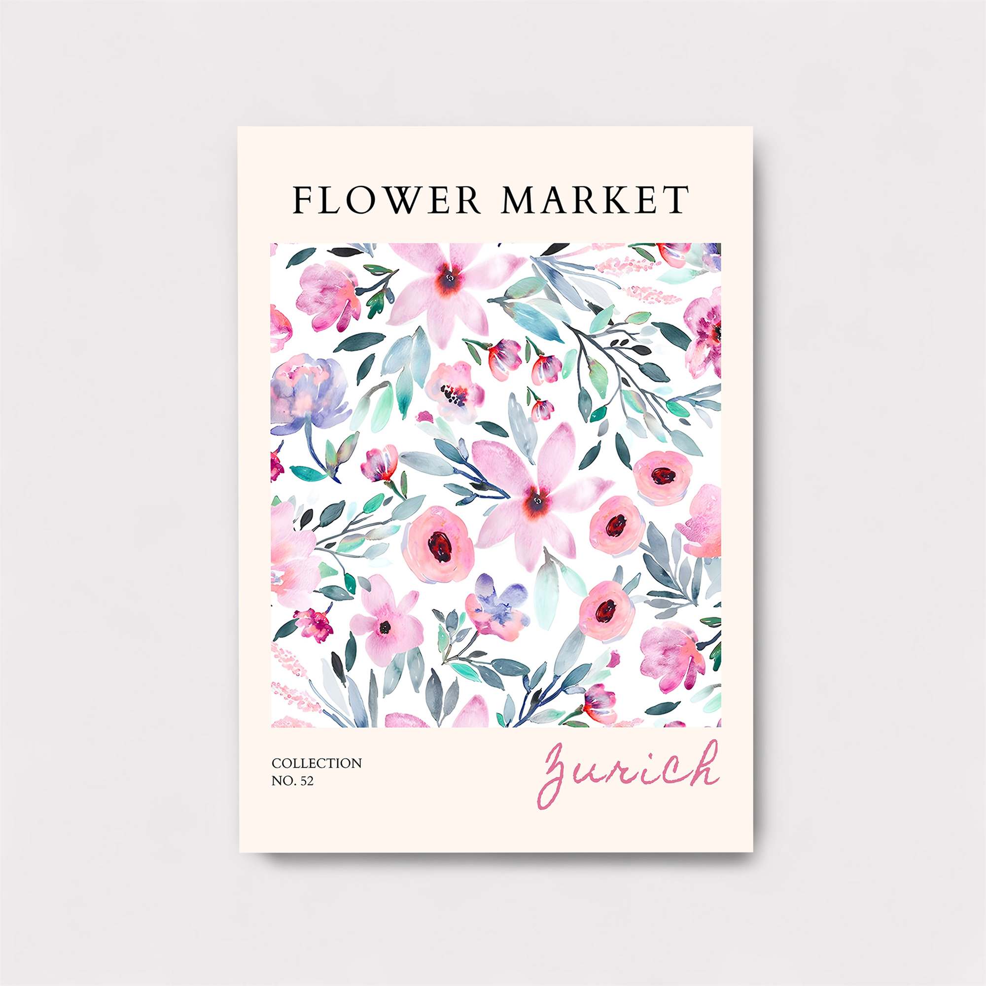 Flower Bliss Safe Wall Magnetic / M