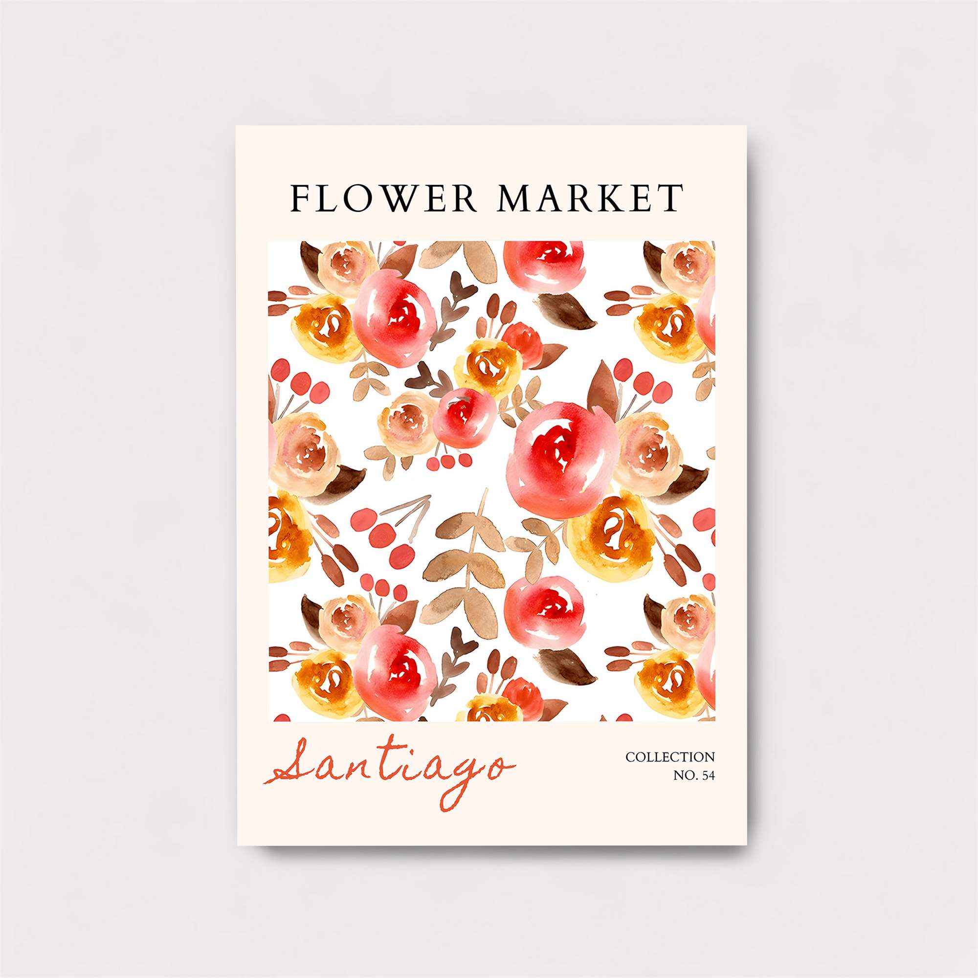 Floral Delight Safe Wall Magnetic / M