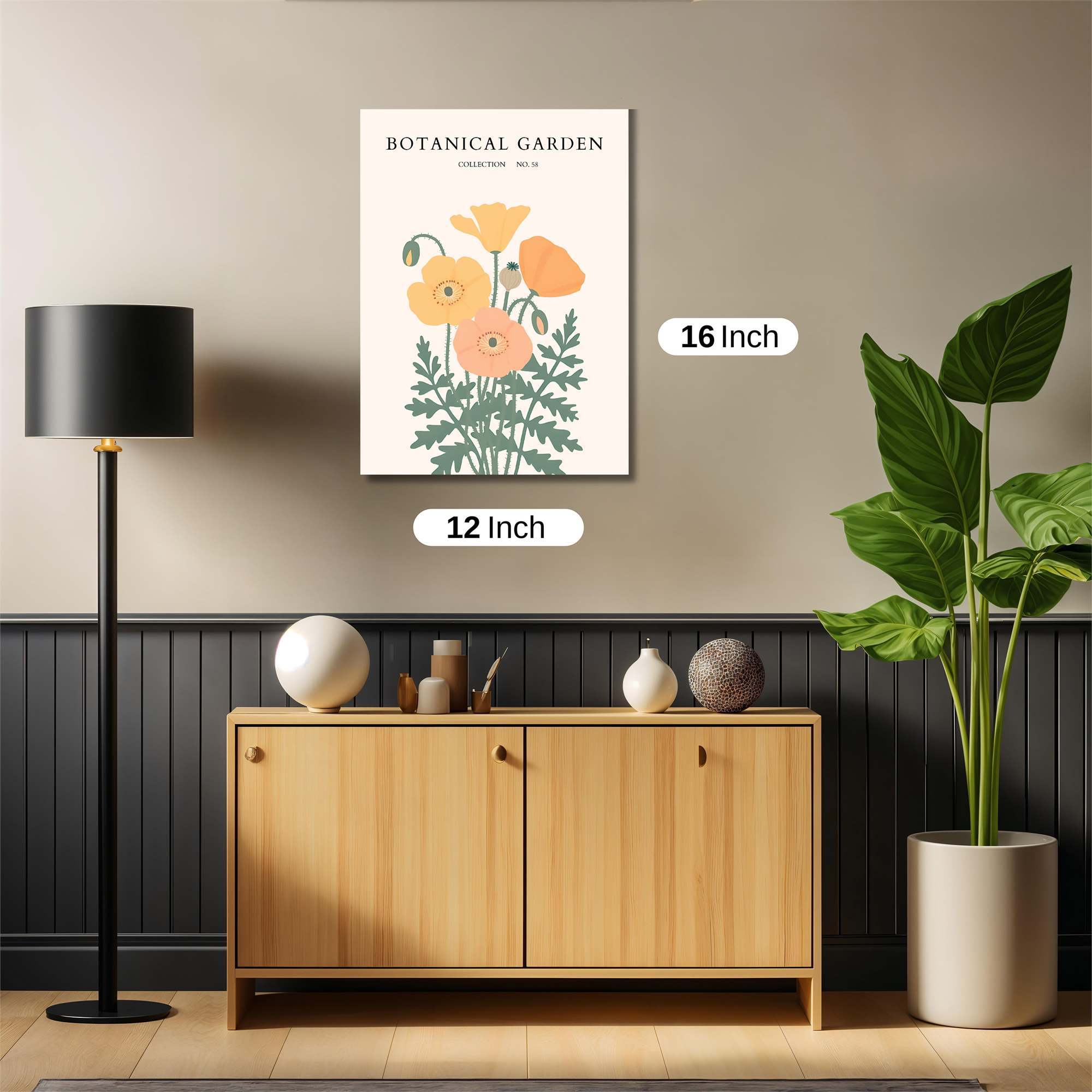 Poppy Serenity Safe Wall Magnetic / M