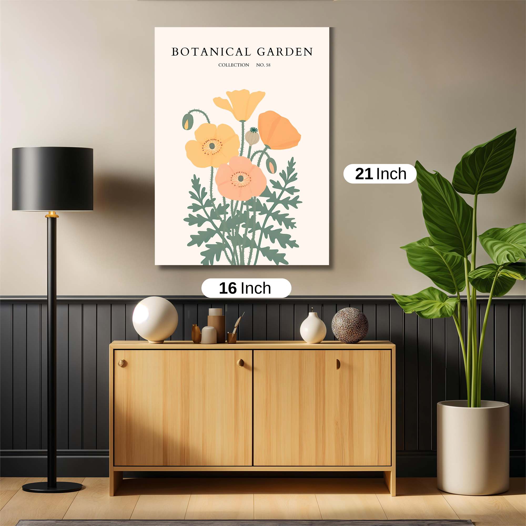 Poppy Serenity Safe Wall Magnetic / M