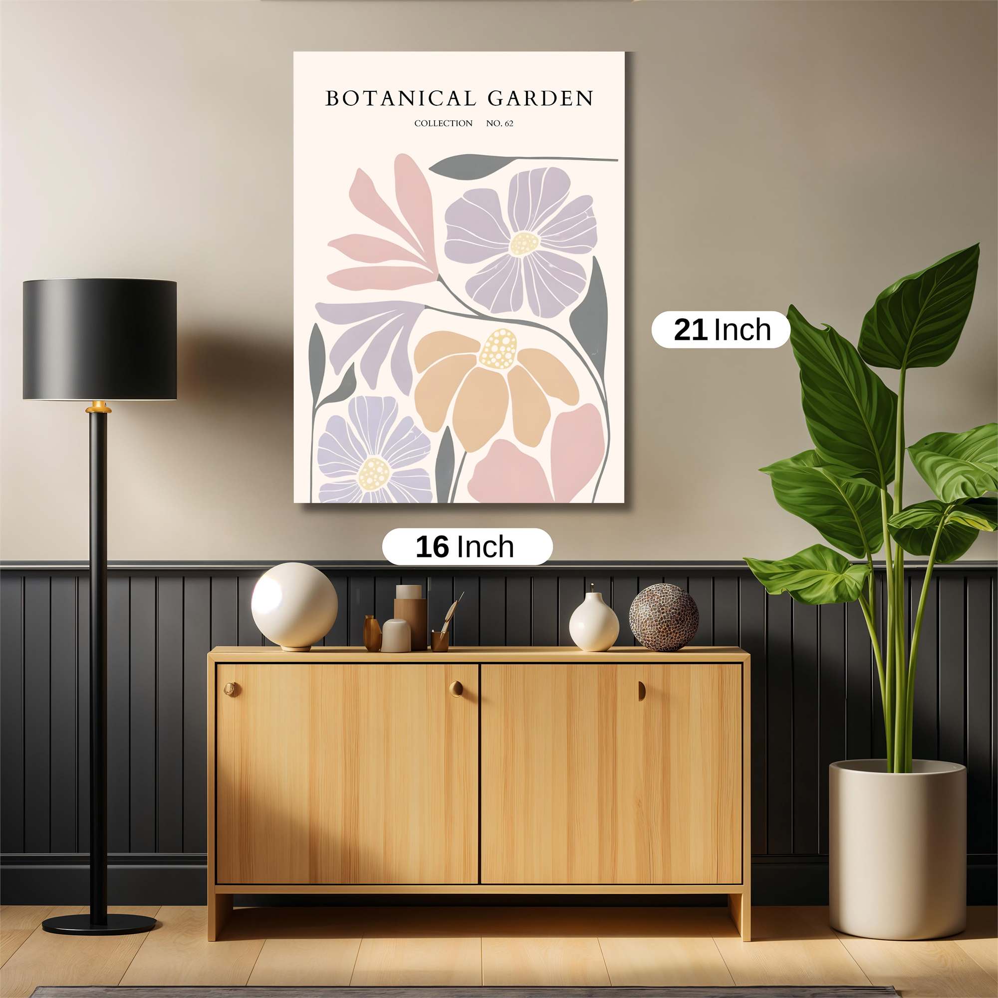 Botanical Bliss Safe Wall Magnetic / M