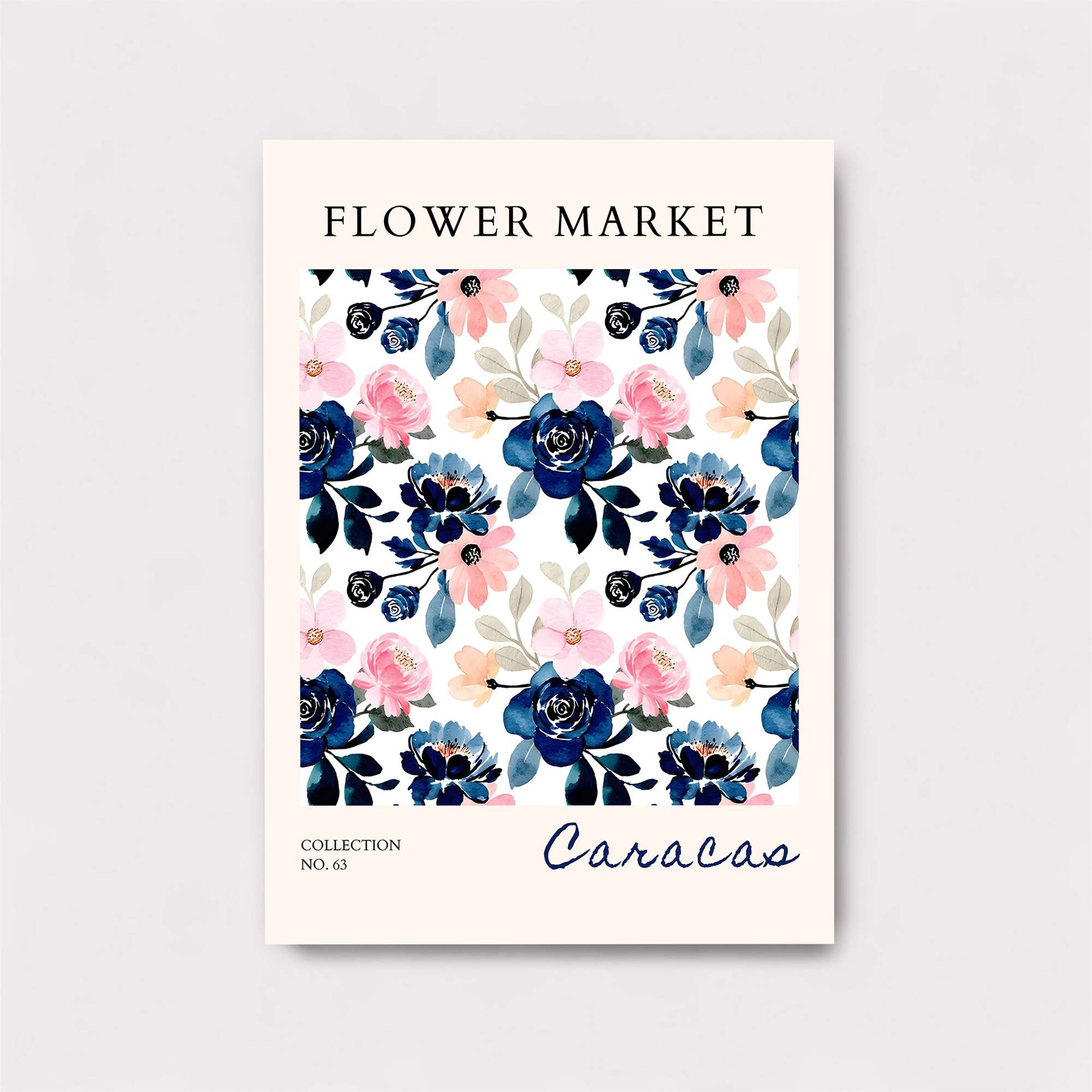 Floral Harmony Safe Wall Magnetic / M