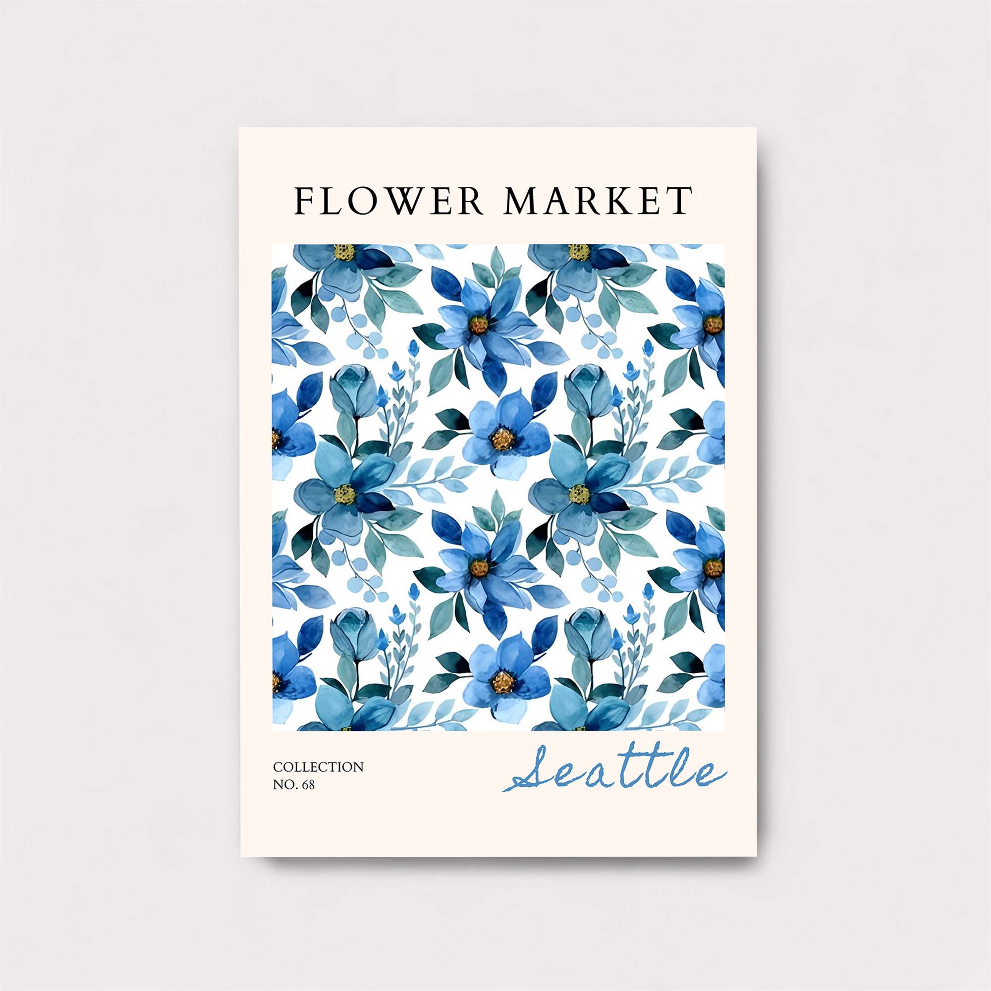 Flower Serenity Safe Wall Magnetic / M