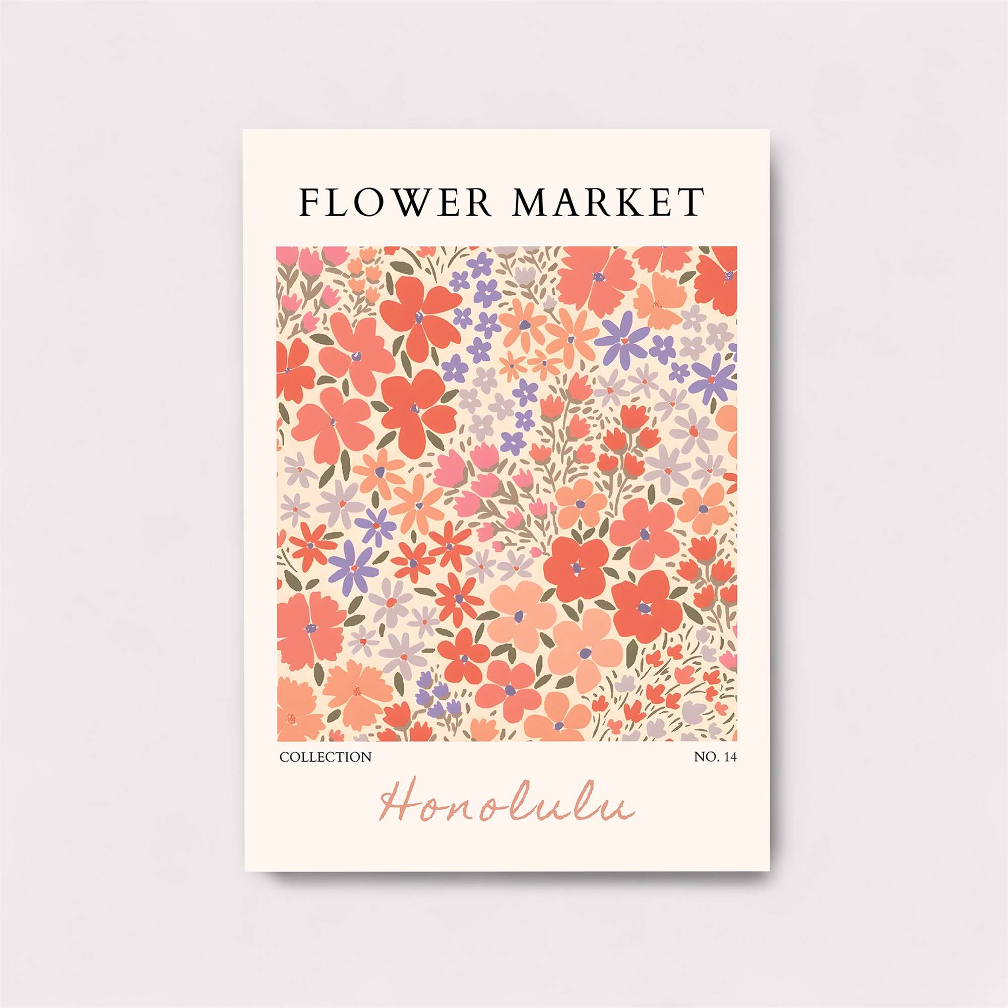 Floral Bliss Safe Wall Magnetic / M