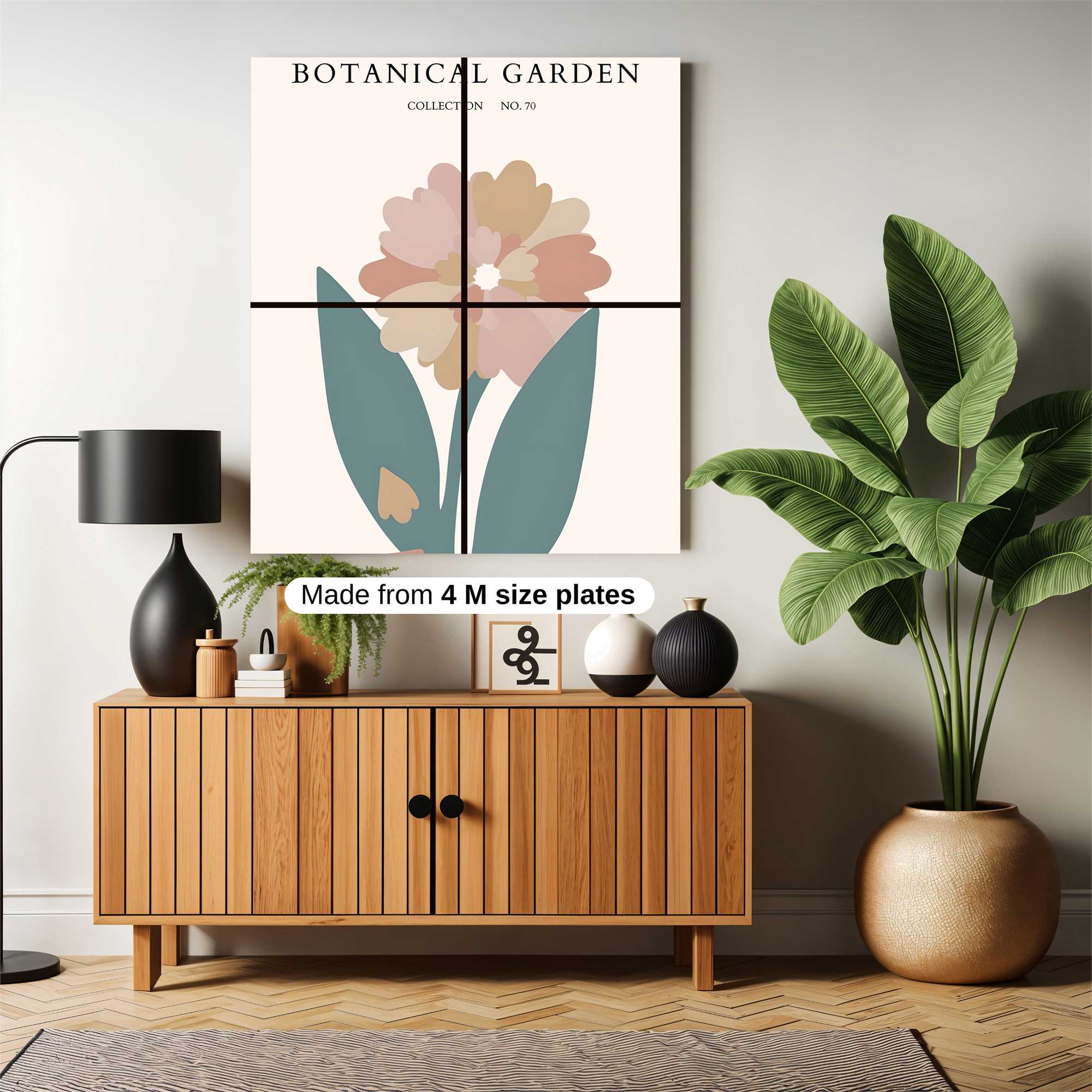 Botanical Bliss Safe Wall Magnetic / M