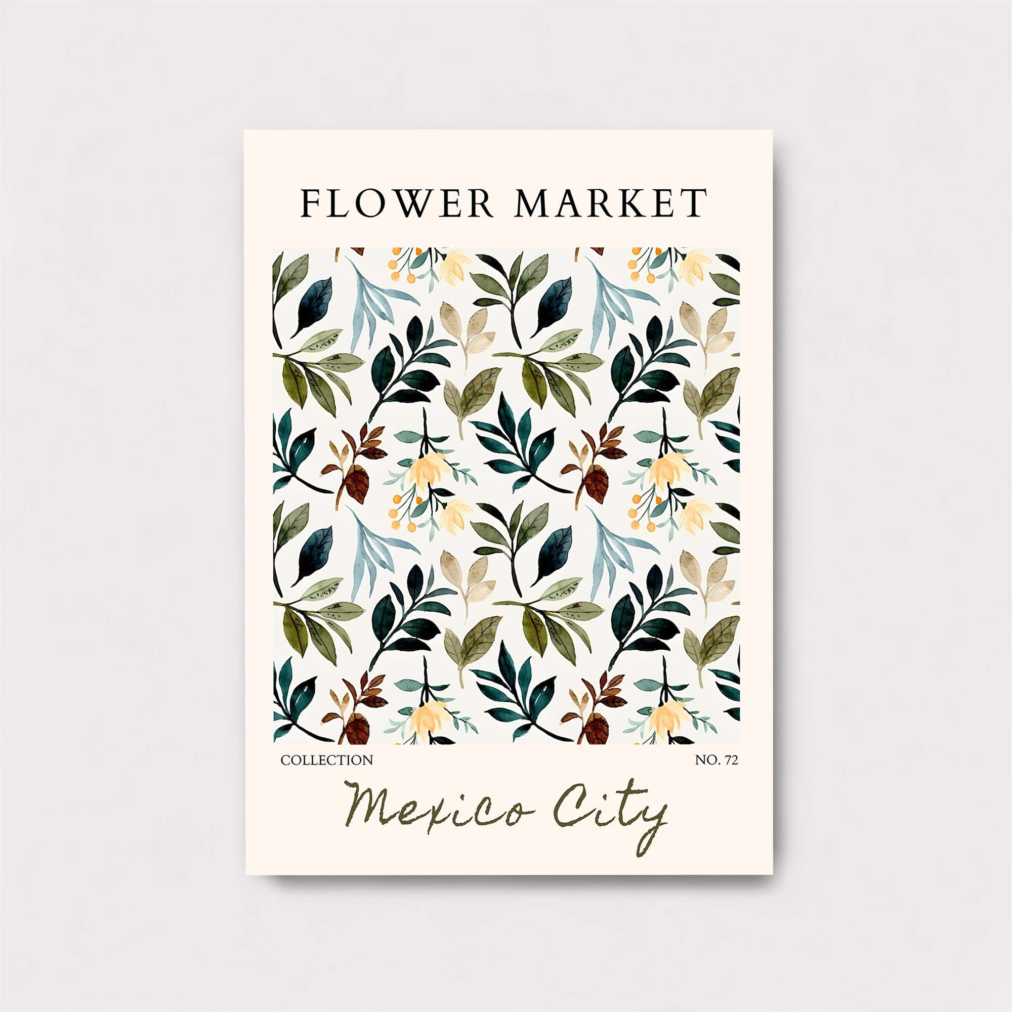 Flower Whimsy Safe Wall Magnetic / M