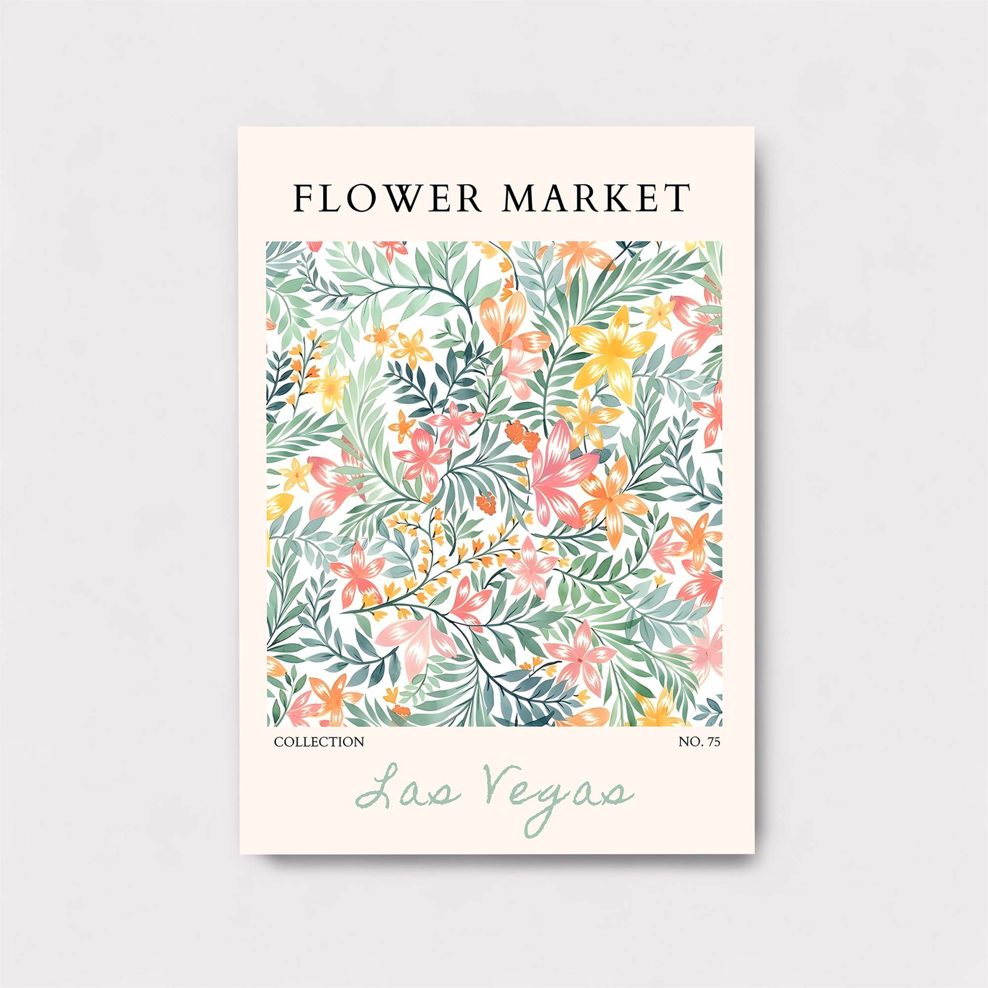 Floral Bliss Safe Wall Magnetic / M