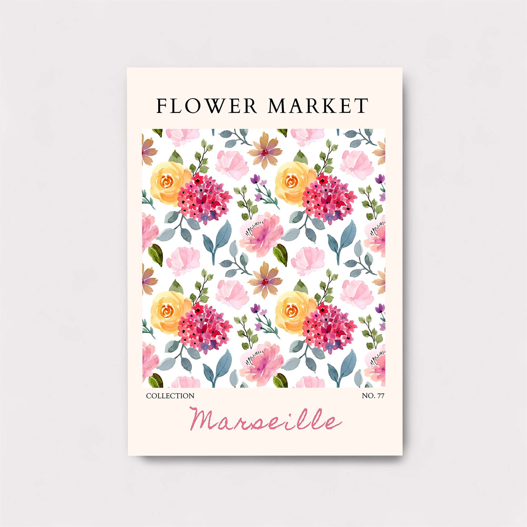 Floral Bliss Safe Wall Magnetic / M