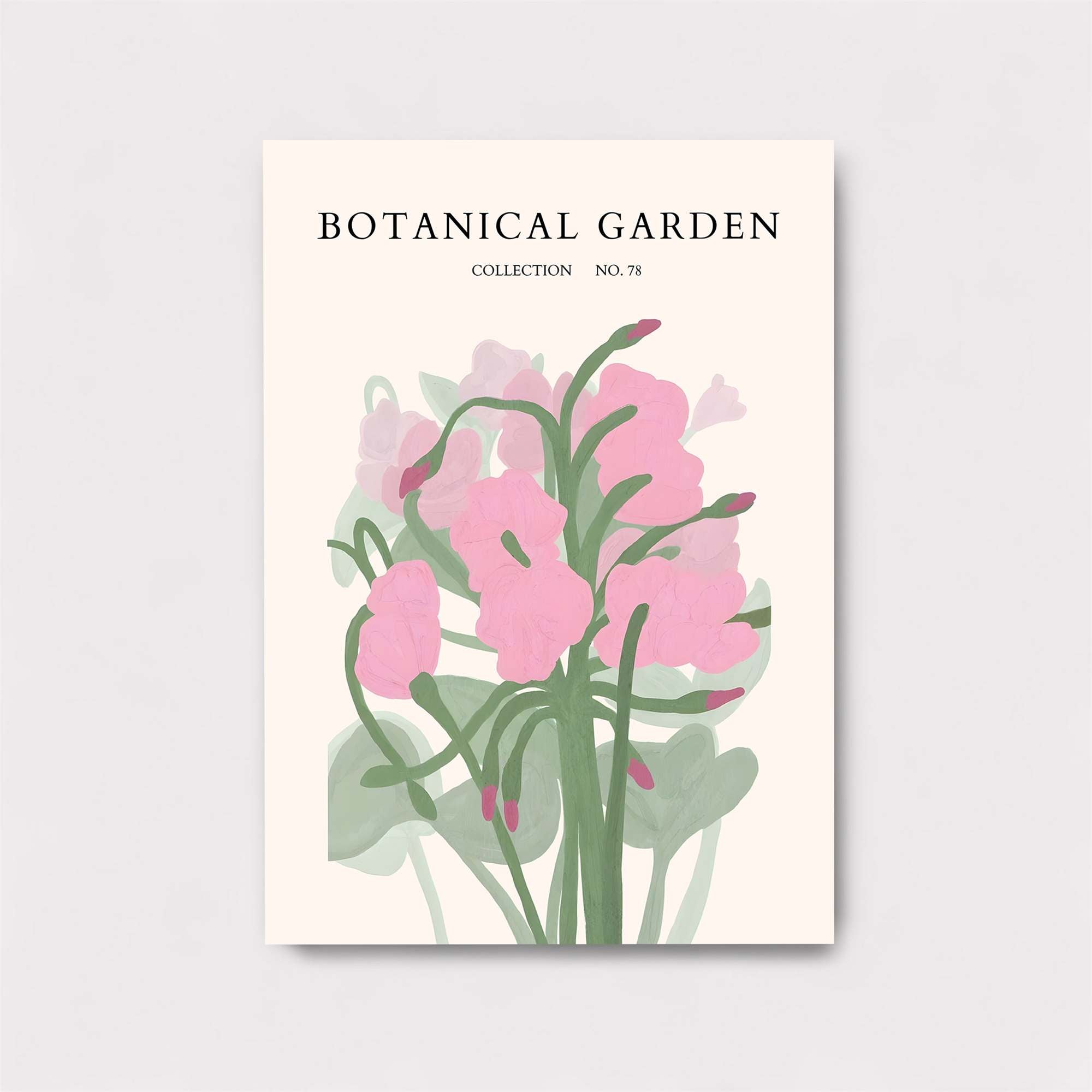 Floral Whimsy Safe Wall Magnetic / M