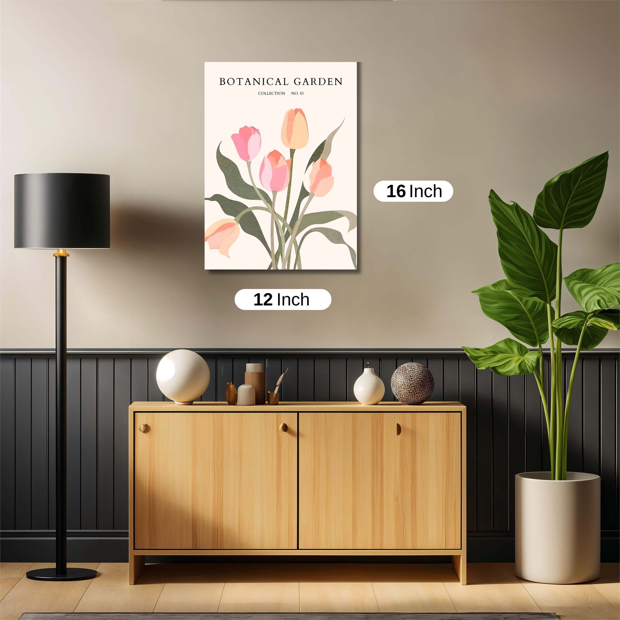 Tulip Tranquility Safe Wall Magnetic / M