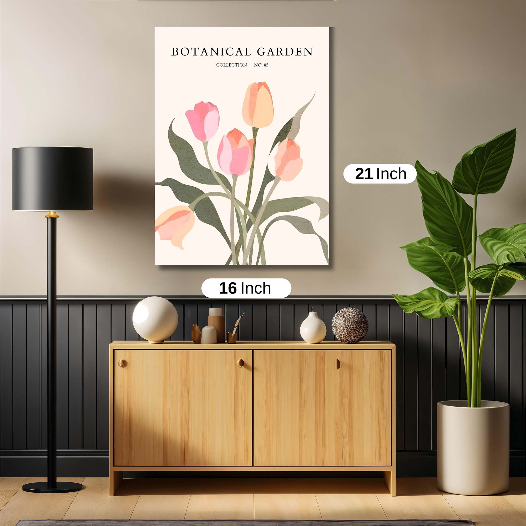 Tulip Tranquility Safe Wall Magnetic / M