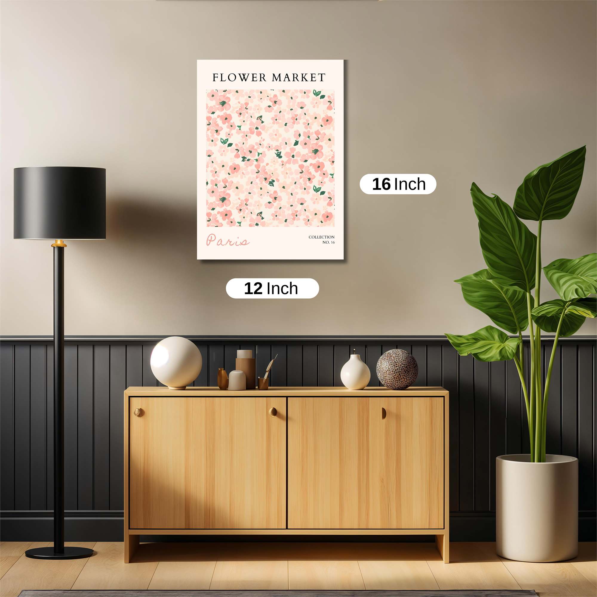 Paris Blossom Safe Wall Magnetic / M