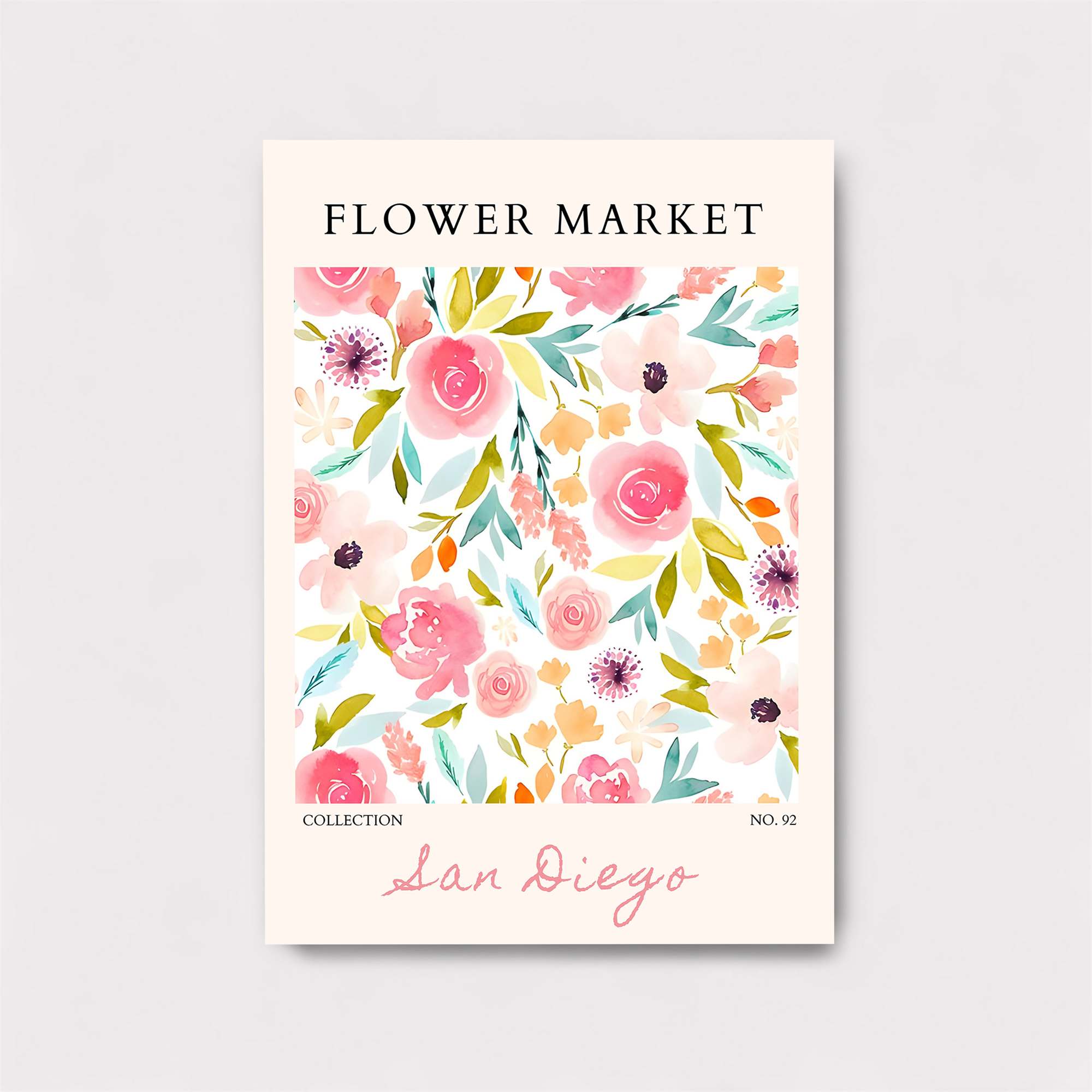 Flower Bliss Safe Wall Magnetic / M